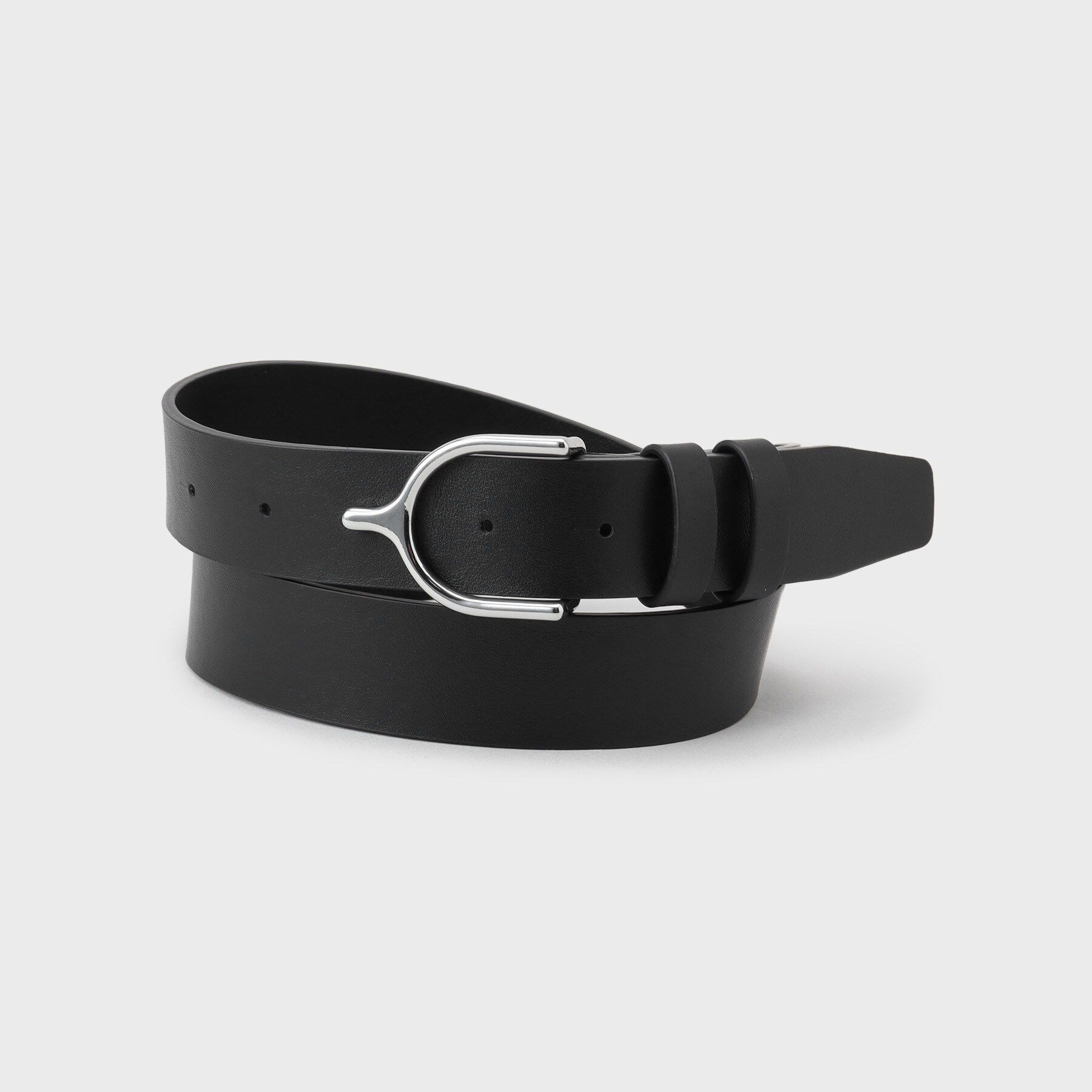 UNTITLED「【LEFIJE】デザインベルトTresor」|ベルト|ブラック(019)
