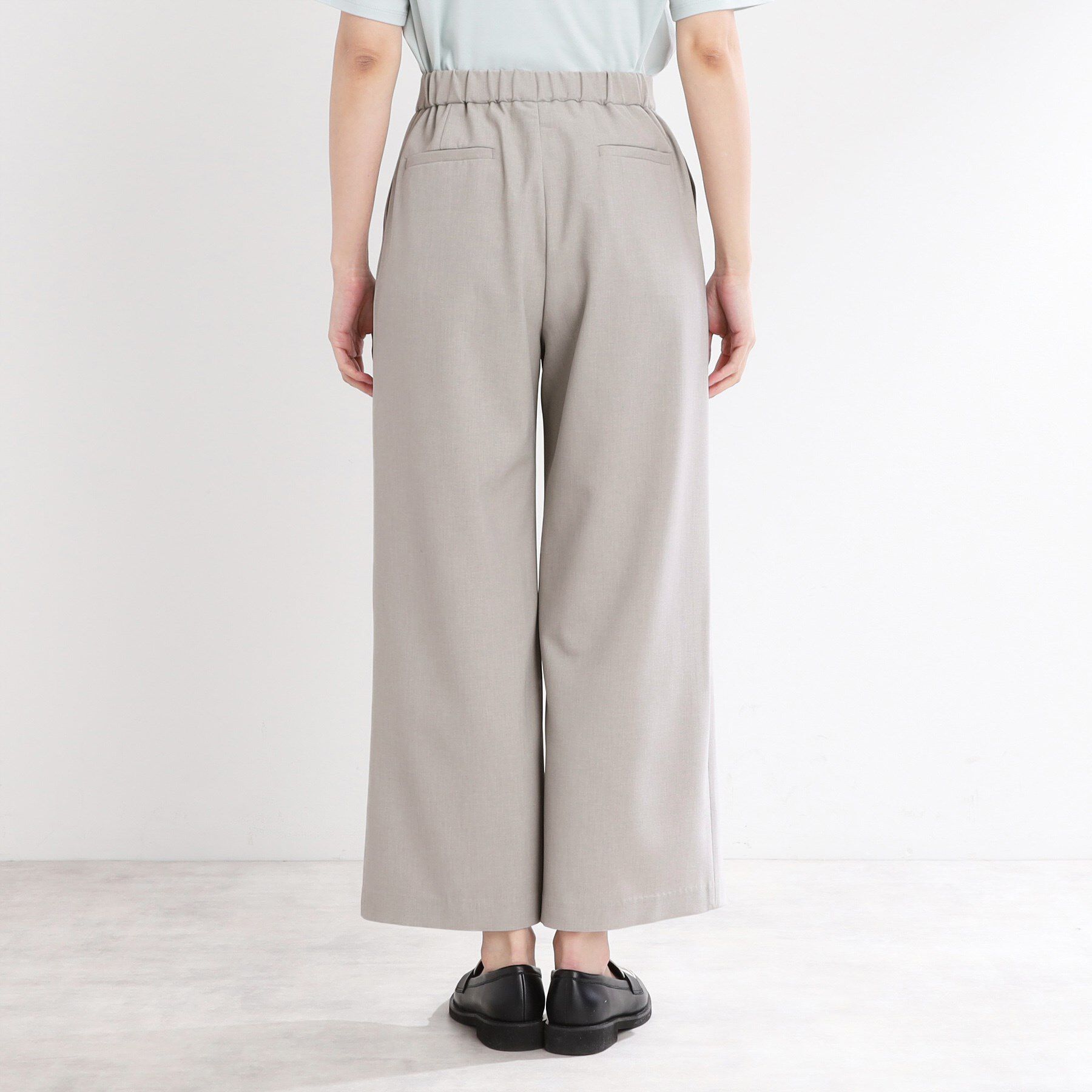 Reflect「【マシンウォッシュ可／すっきりシルエット】ワイドシルエットパンツ」|その他|