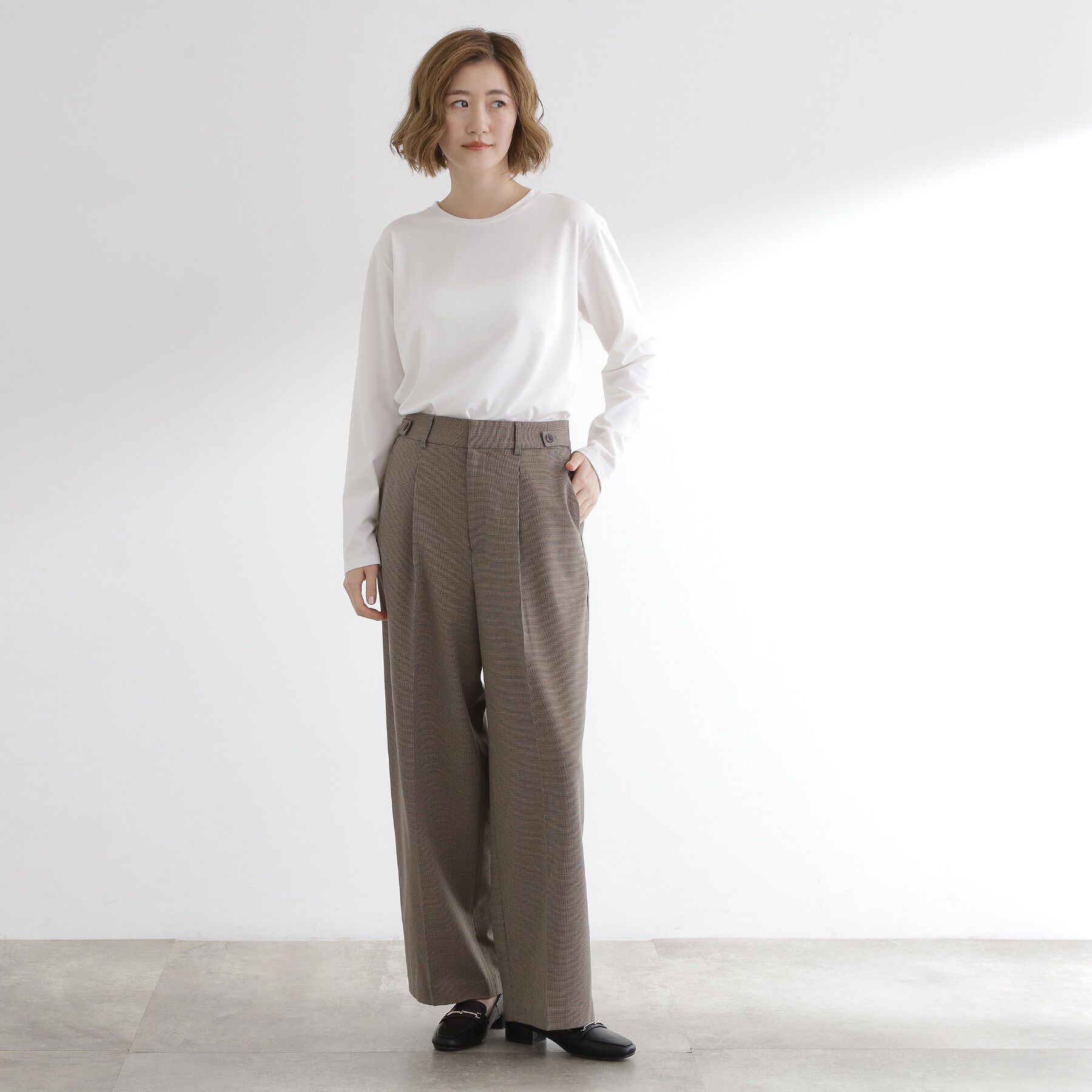 grove「ボーダーアソートベーシックロンT」|Tシャツ・カットソー|