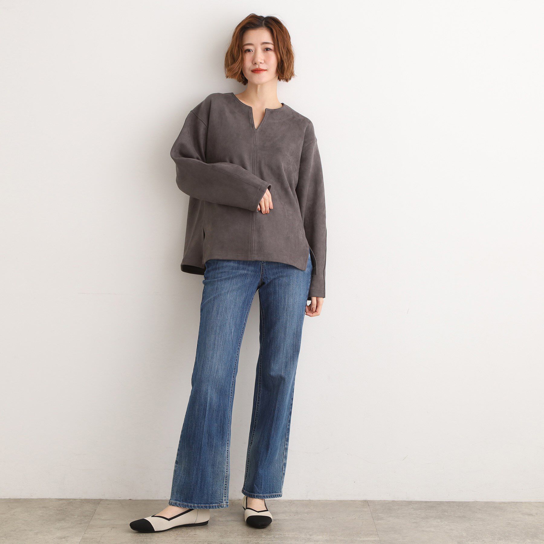 grove「【人間工学】洗えるニットパンプス」|パンプス|