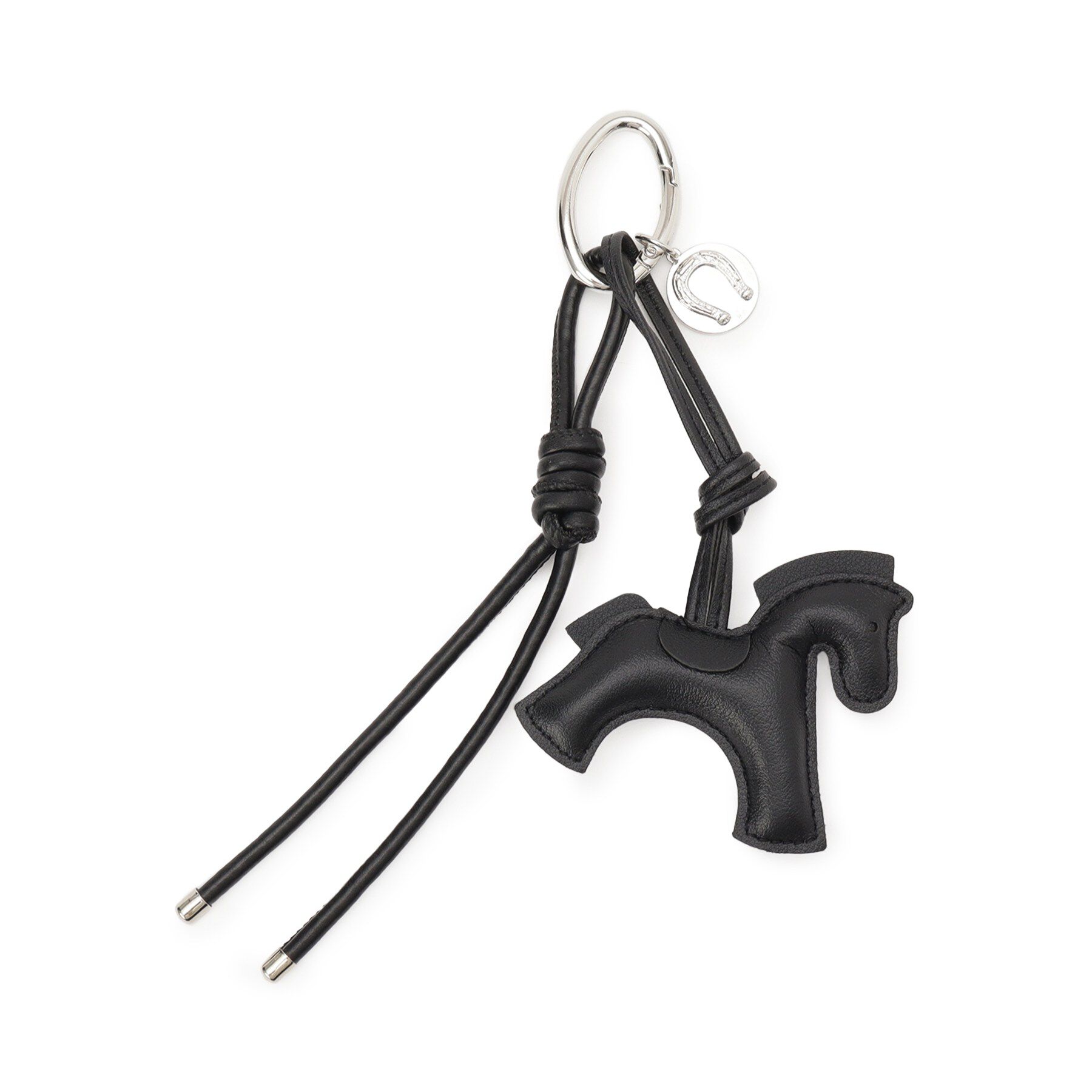 grove「【HORSESHOEシリーズ】HORSEバッグチャーム」|キーケース|ブラック(019)