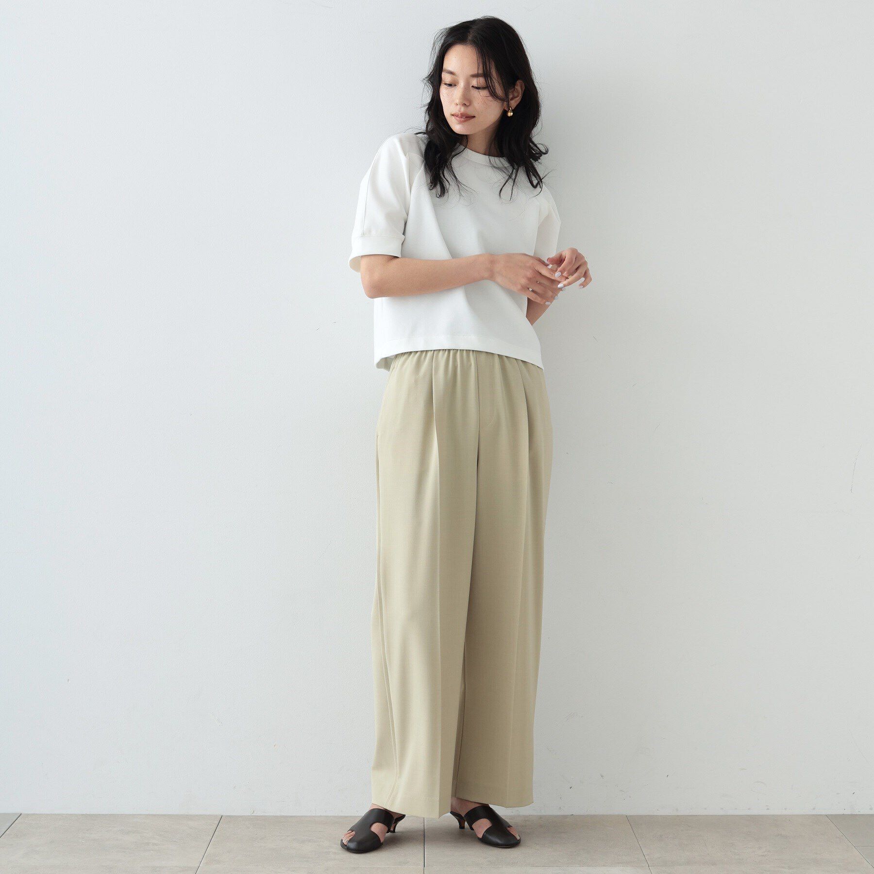 GALLEST「イージーストレートワイドパンツ」|その他|