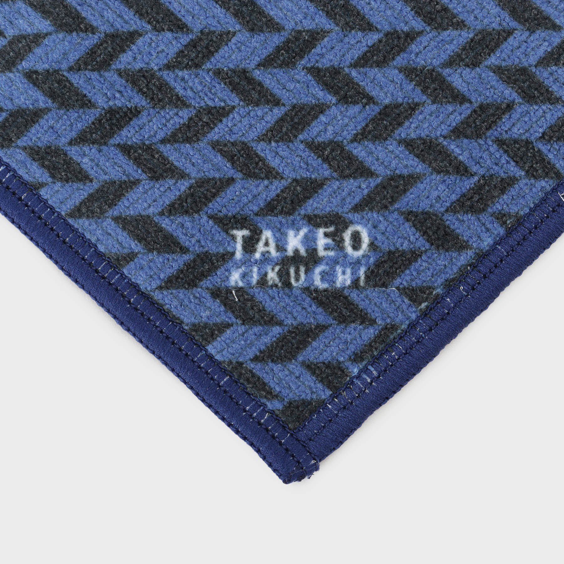 TAKEO KIKUCHI「柄切り替えプリントフォンカチ」|ハンカチ|