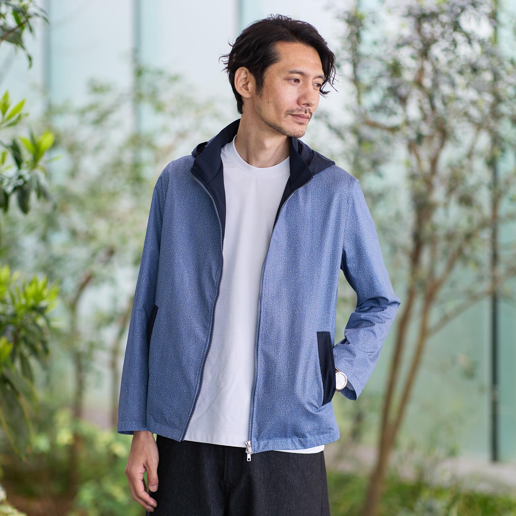 TAKEO KIKUCHI「2WAYアクティブ ライト ブルゾン」|ブルゾン・スタジャン|