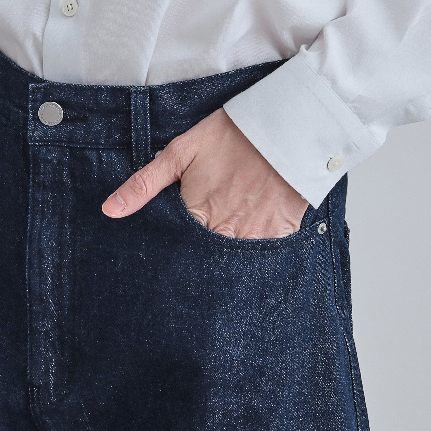 tk.TAKEO KIKUCHI「カーブステッチデニム」|デニム|