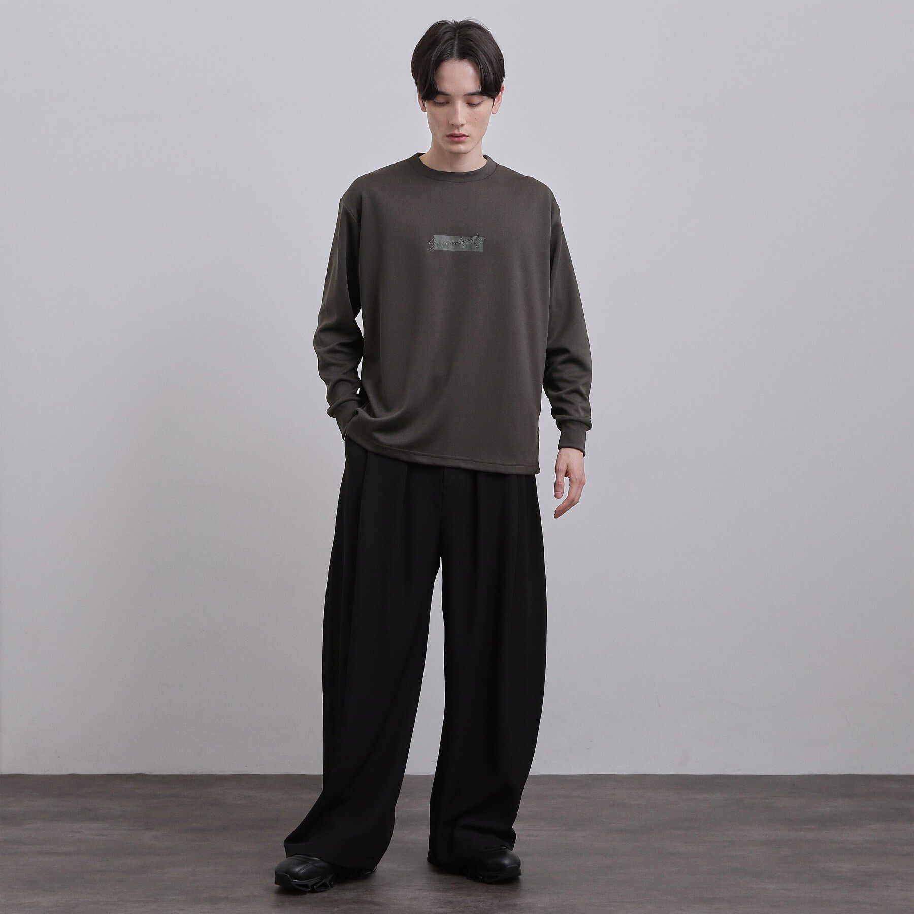 tk.TAKEO KIKUCHI「ボックスロゴTシャツ」|Tシャツ・カットソー|