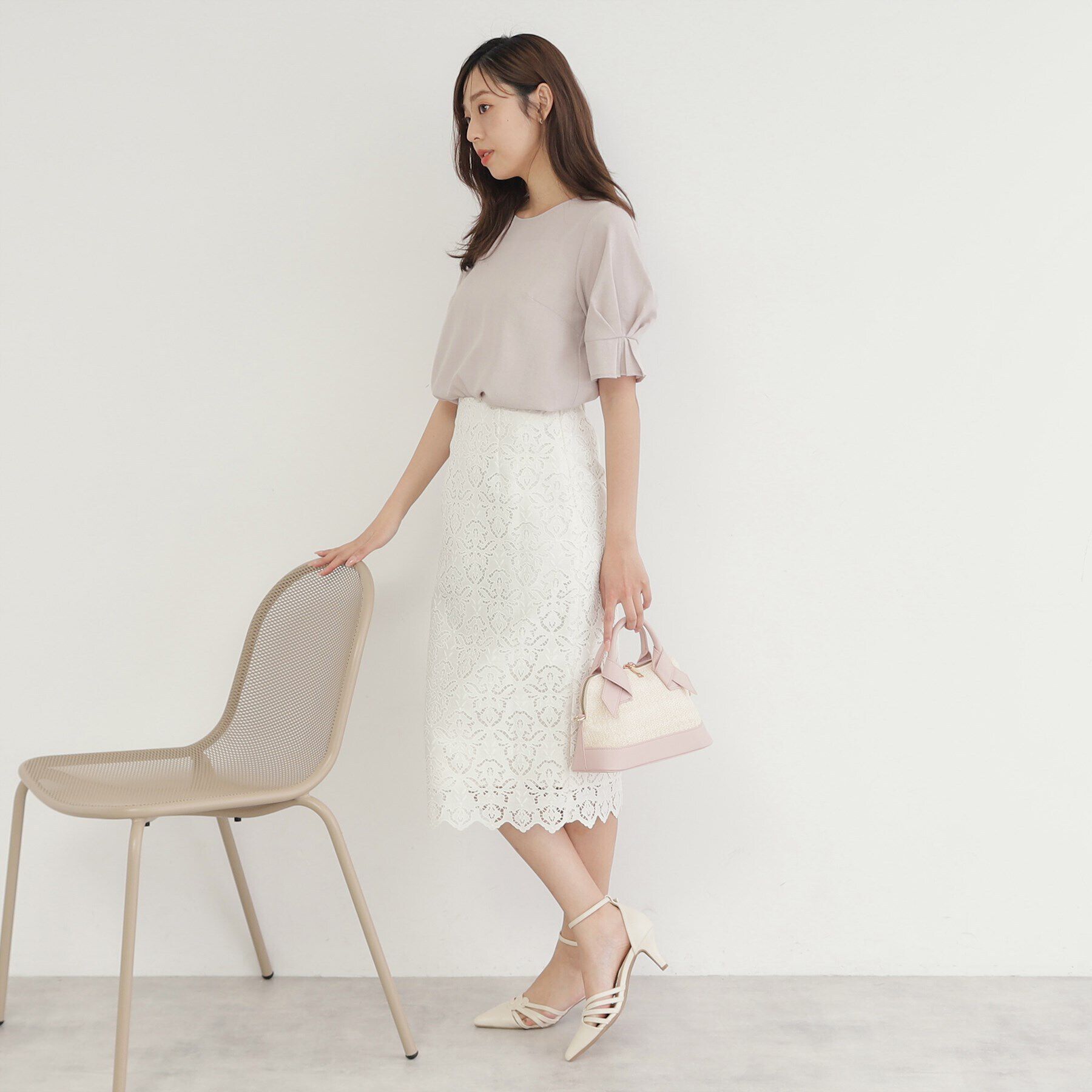 index「《新色追加》タックスリーブブラウス【洗濯機洗い可/吸水速乾/防シワ/抗ピル】」|シャツ・ブラウス|