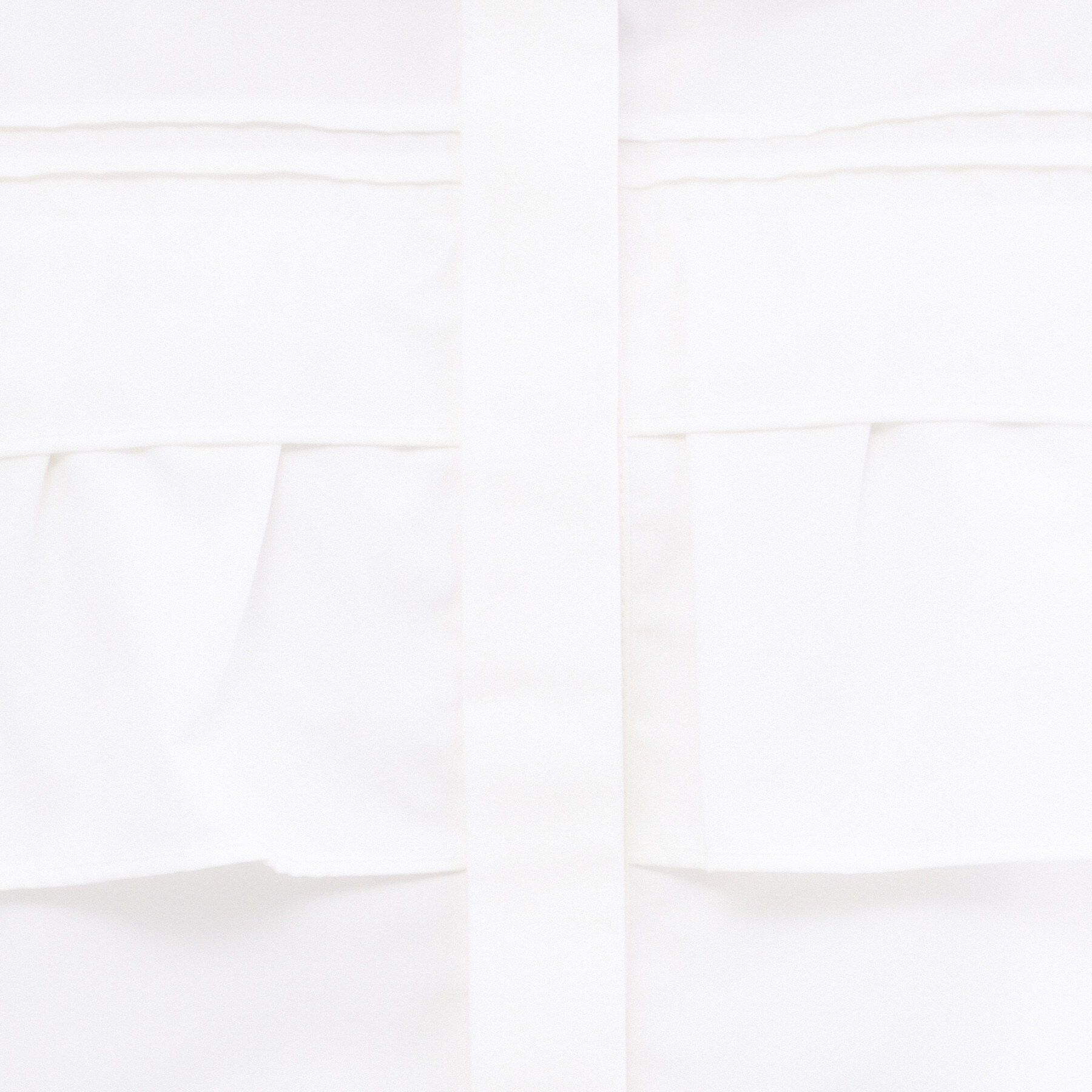 OPAQUE.CLIP「タックフリルシャツ【洗濯機OK】」|シャツ・ブラウス|