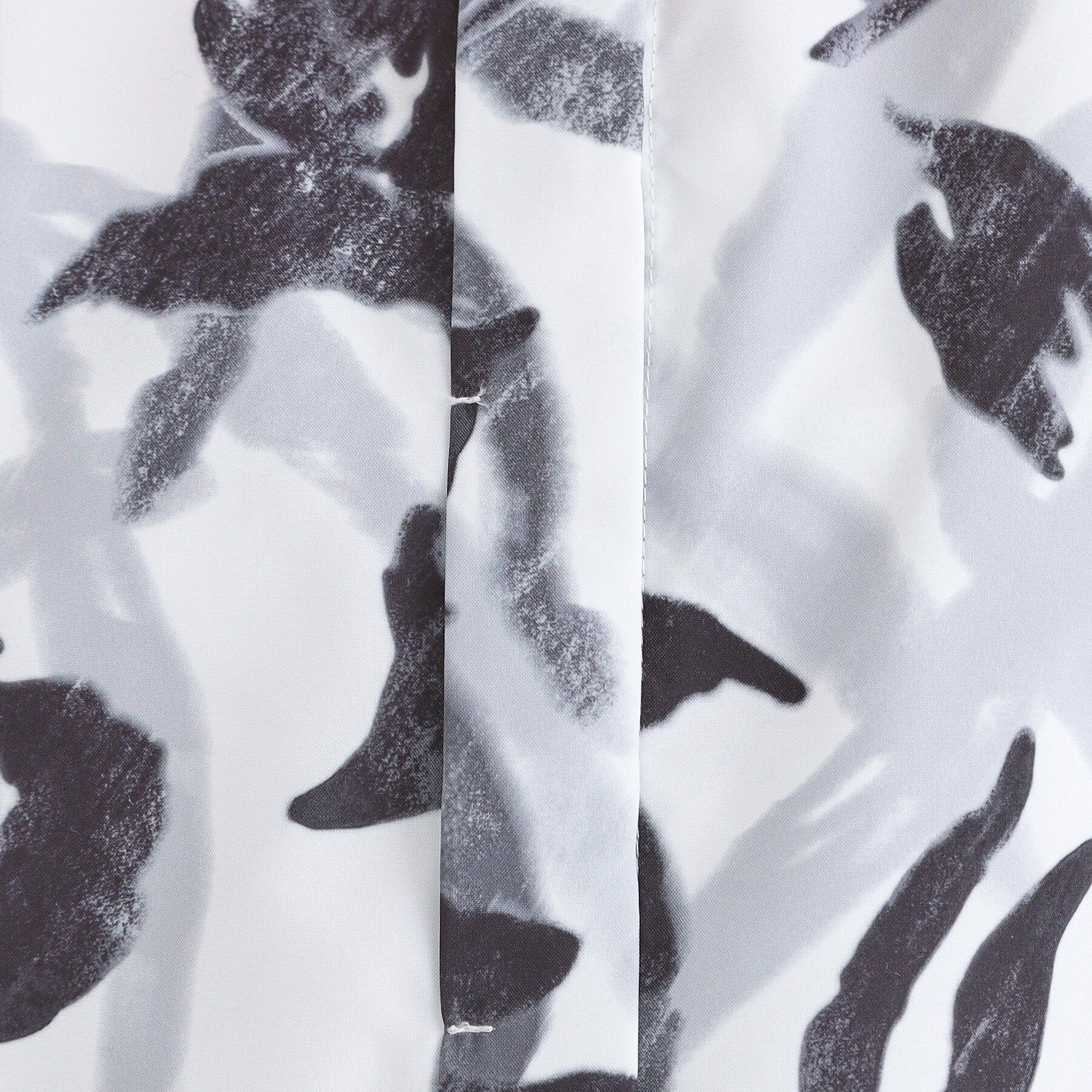 OPAQUE.CLIP「アート柄プリントブラウス【洗濯機OK】」|シャツ・ブラウス|