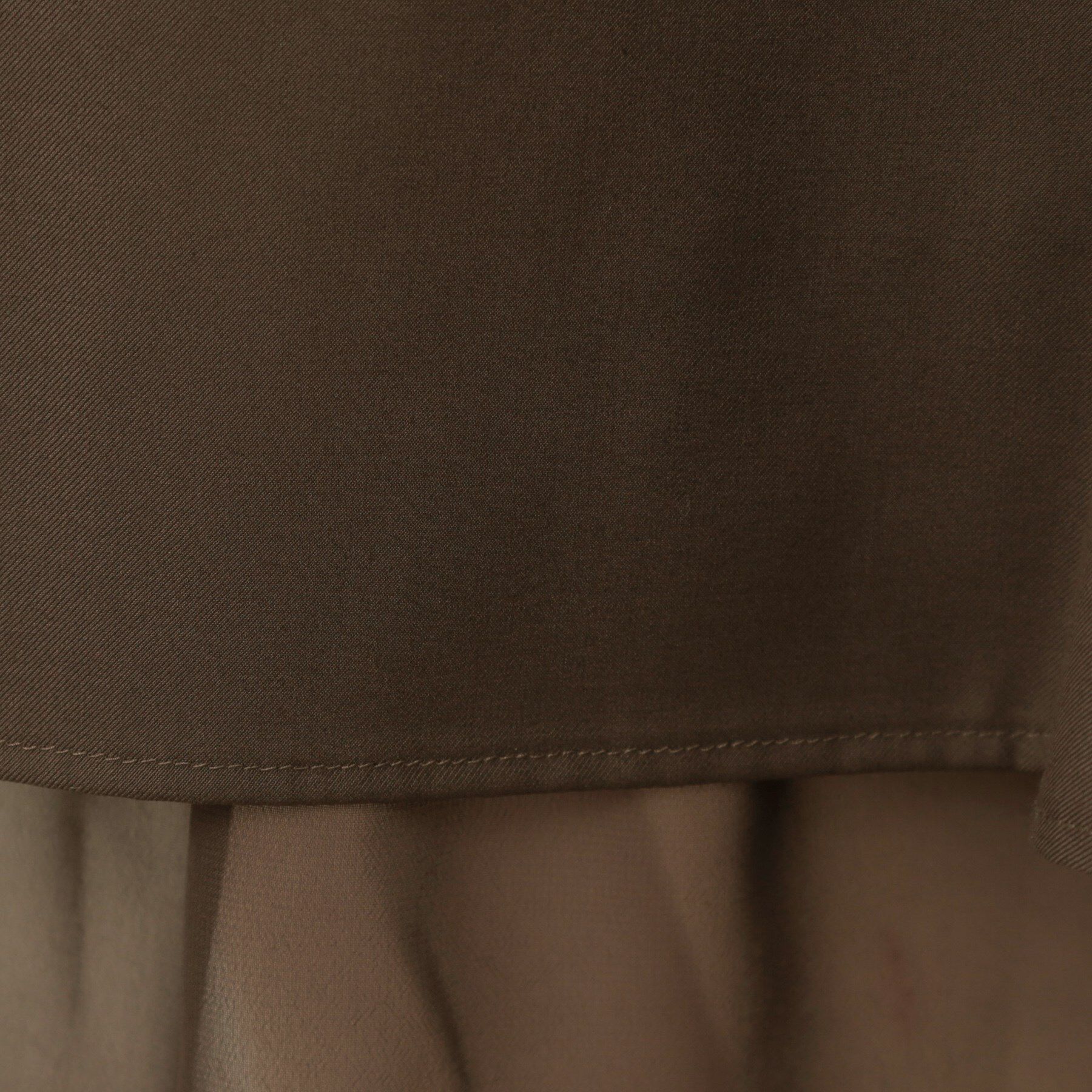 Couture broach「【マシンウォッシャブル・美シルエット】裾シアーフレアスカート」|スカート|