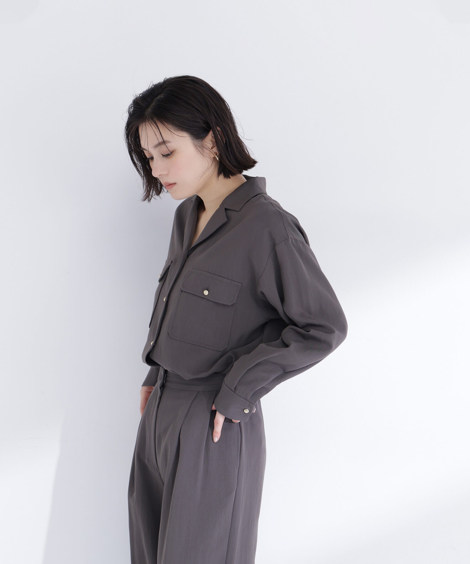  「ダブルポケットシャツ SETUP シャツ」|シャツ・ブラウス|