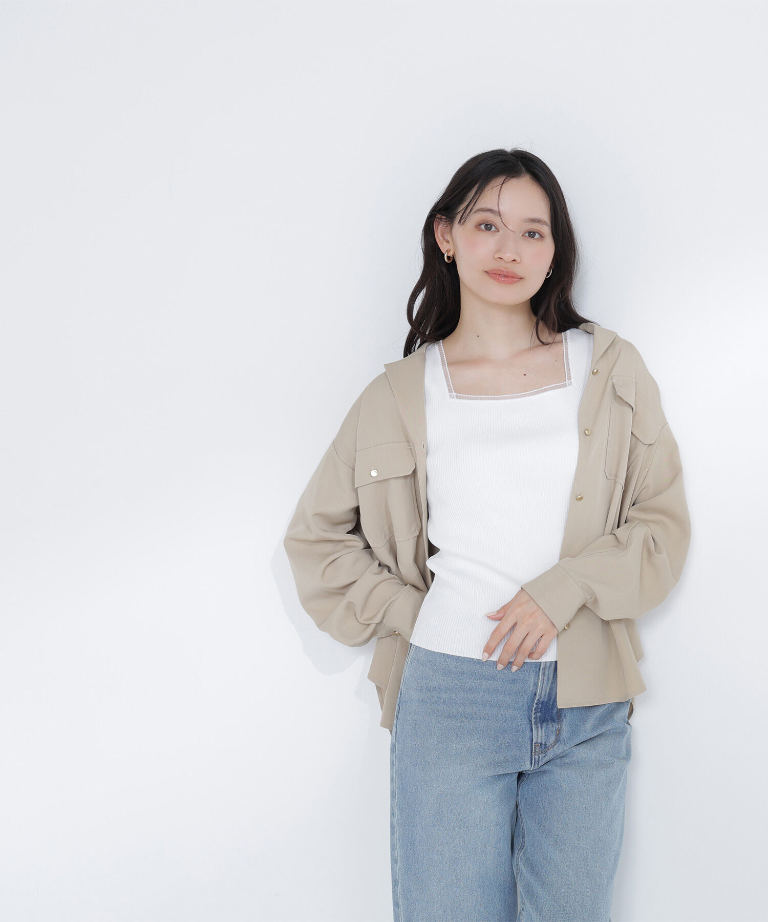  「ダブルポケットシャツ SETUP シャツ」|シャツ・ブラウス|