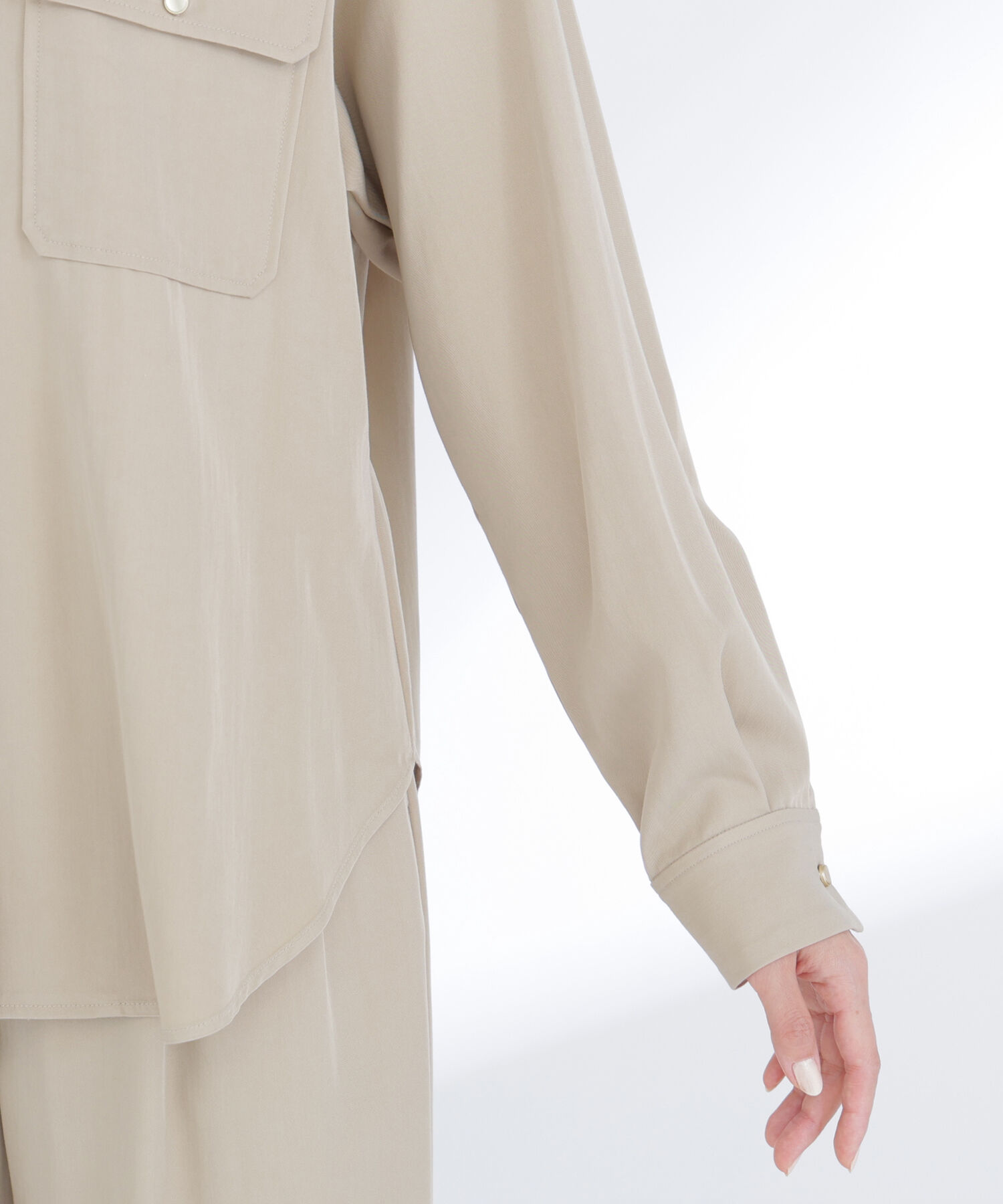  「ダブルポケットシャツ SETUP シャツ」|シャツ・ブラウス|