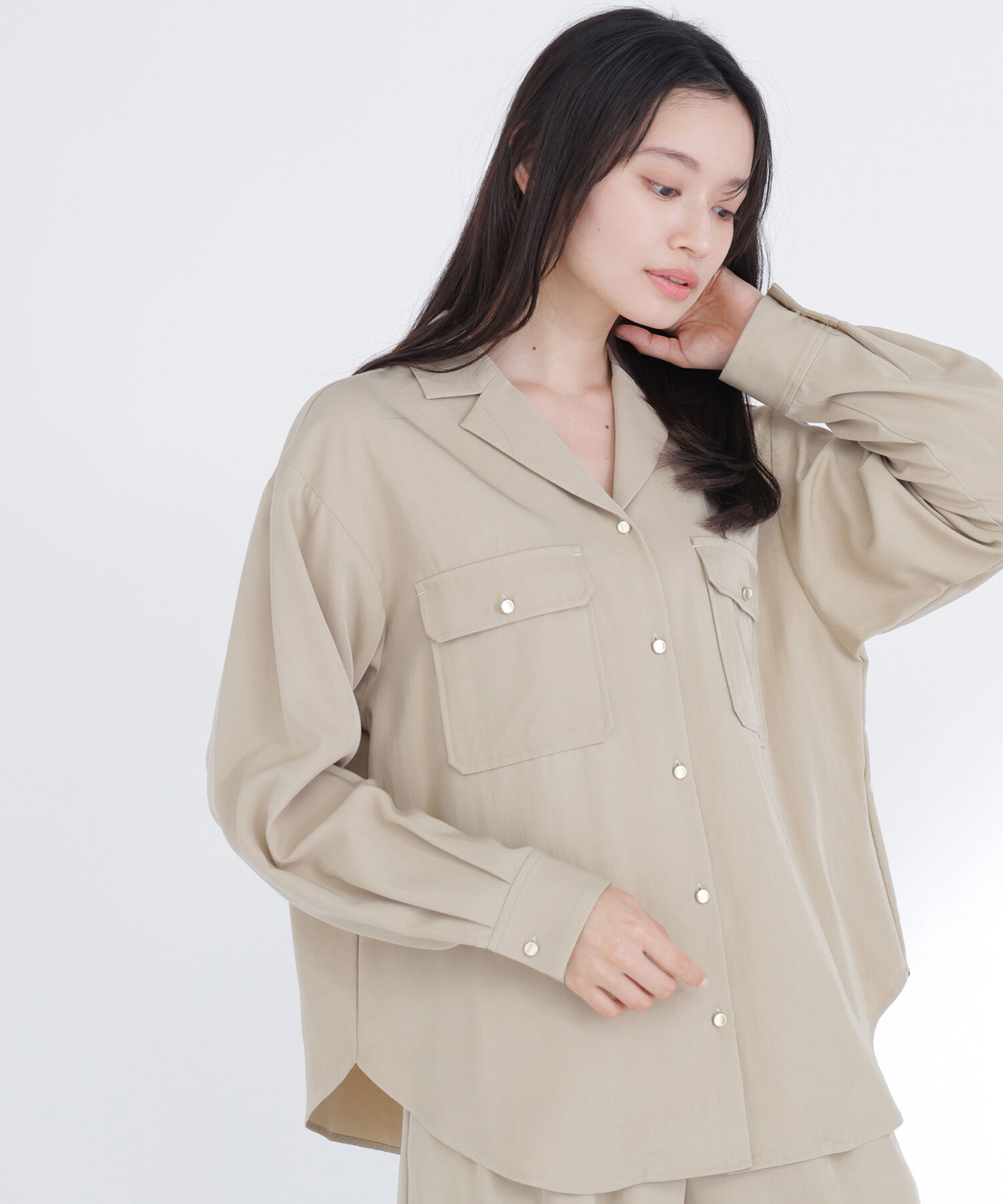  「ダブルポケットシャツ SETUP シャツ」|シャツ・ブラウス|