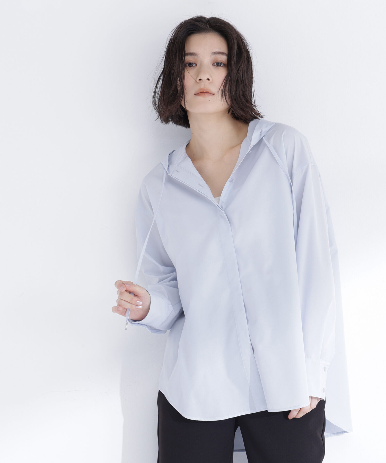  「フーディーシャツブルゾン」|ブルゾン・スタジャン|