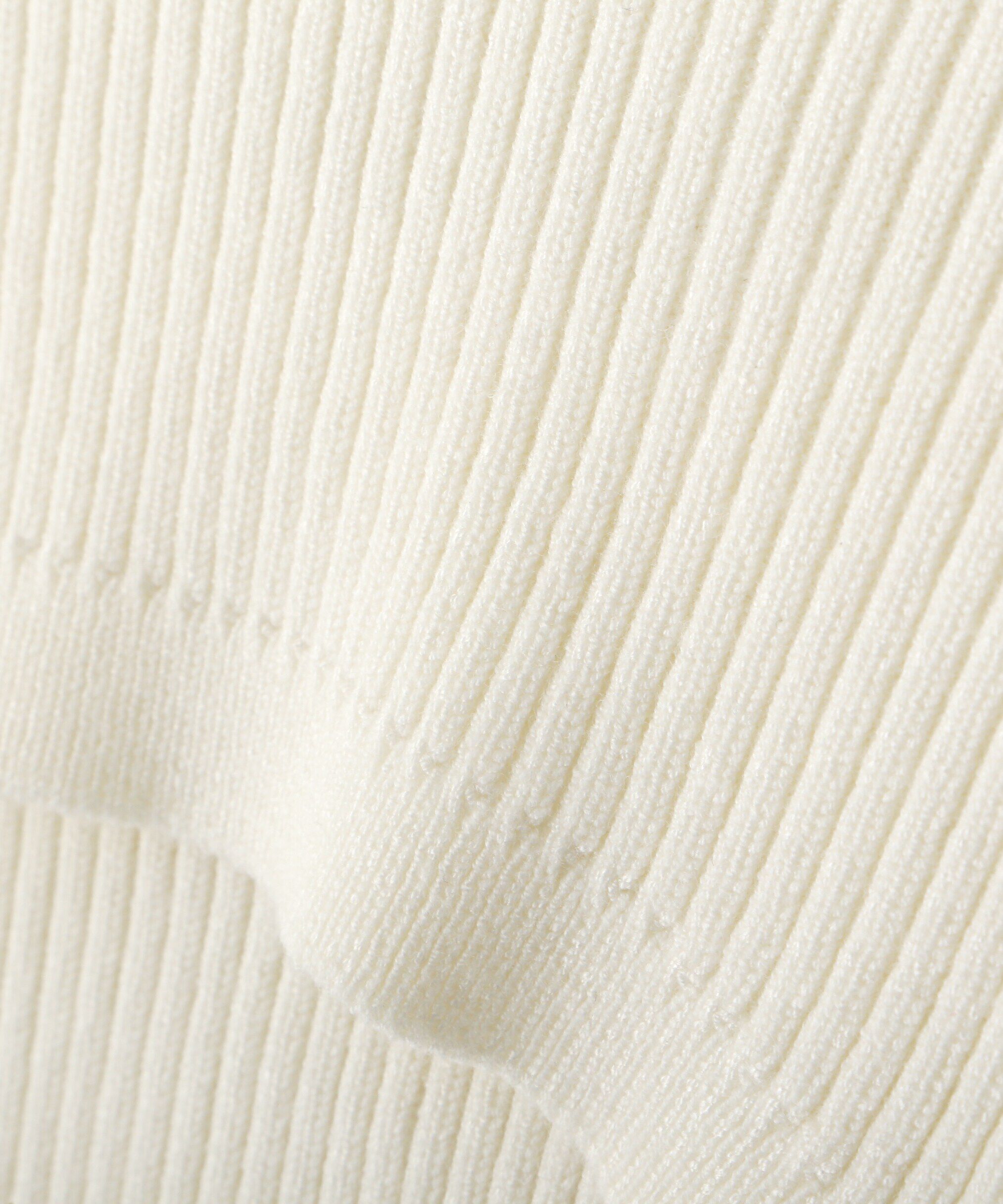  「ショート丈リブニット&times;タンクトップセット」|ニット・セーター|