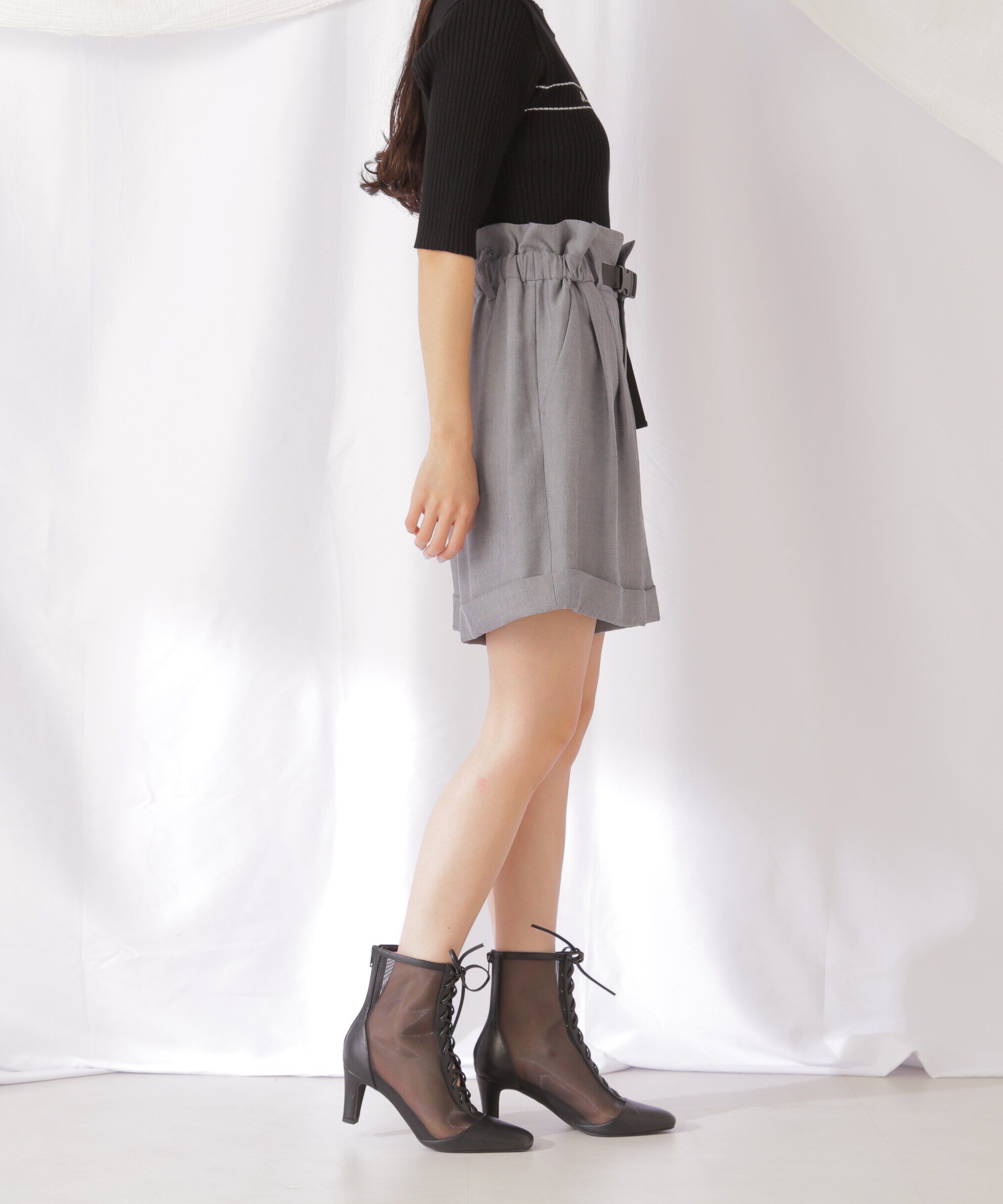  「ペーパーバッグウエストショートパンツ」|その他|