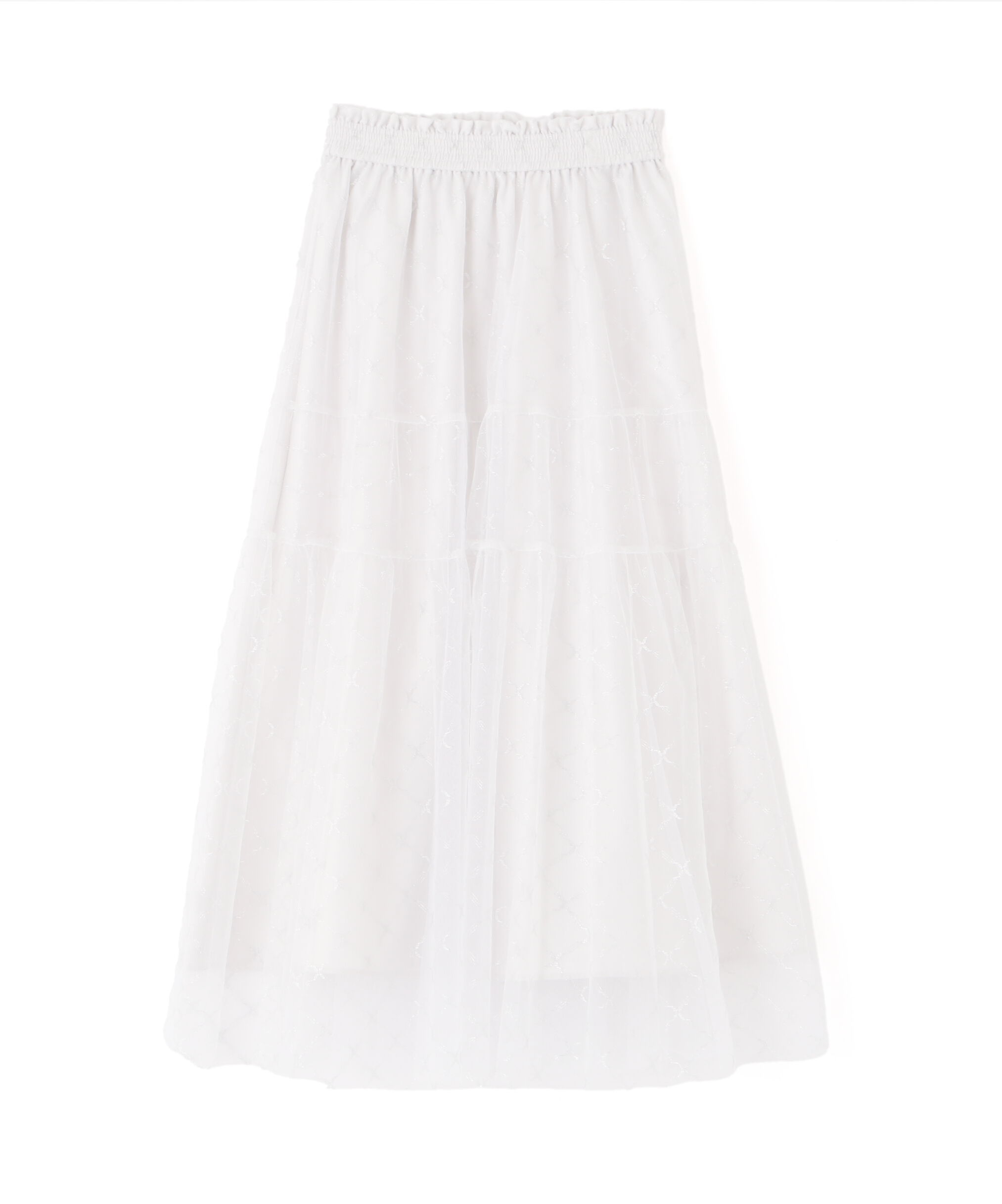  「ラメチュールティアードスカート」|スカート|