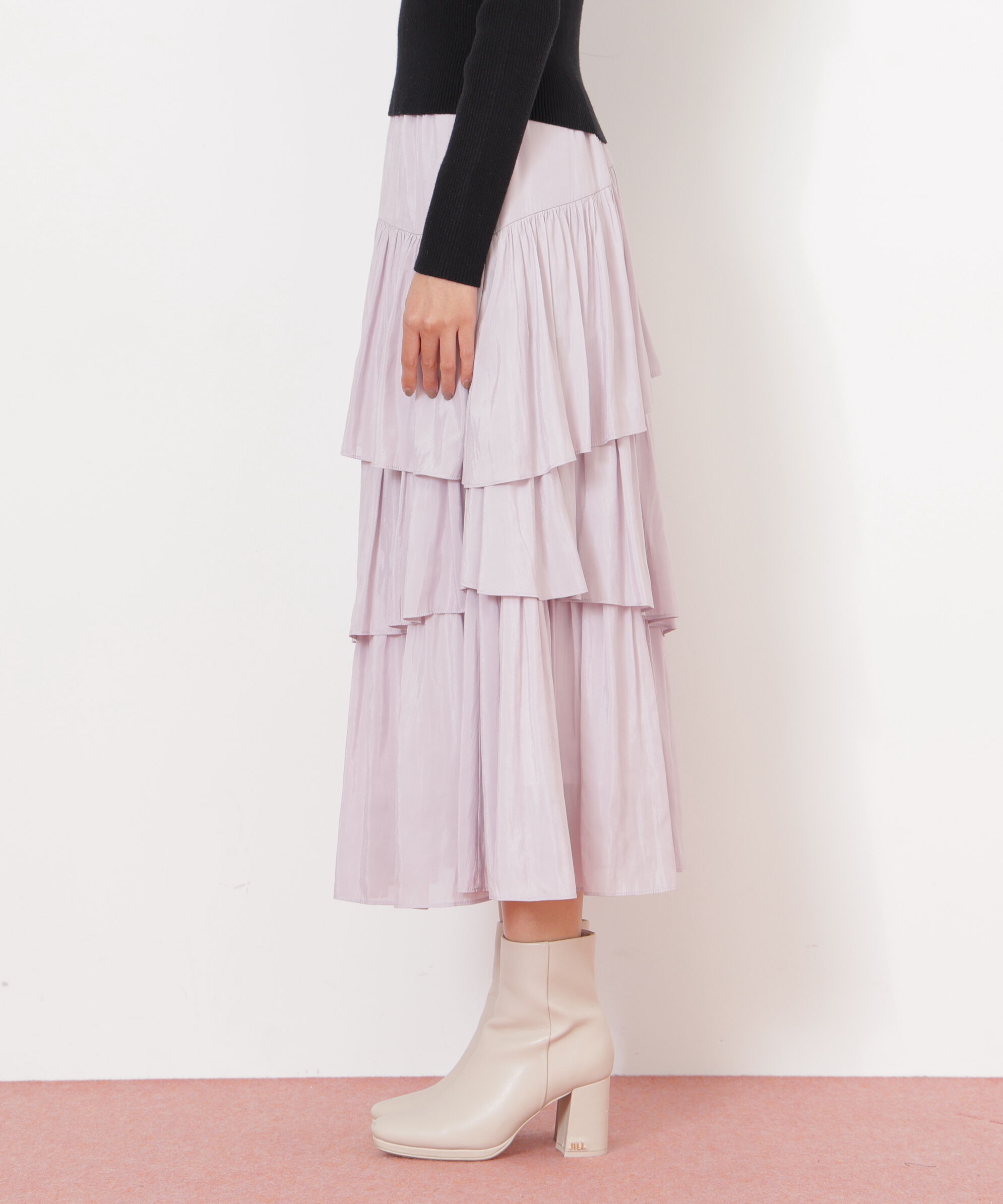  「ランダムティアードスカート」|スカート|