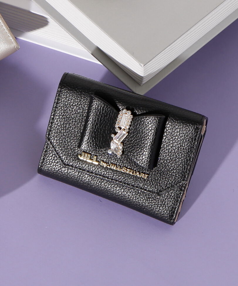  「リボンビジューウォレットミニ財布」|財布|