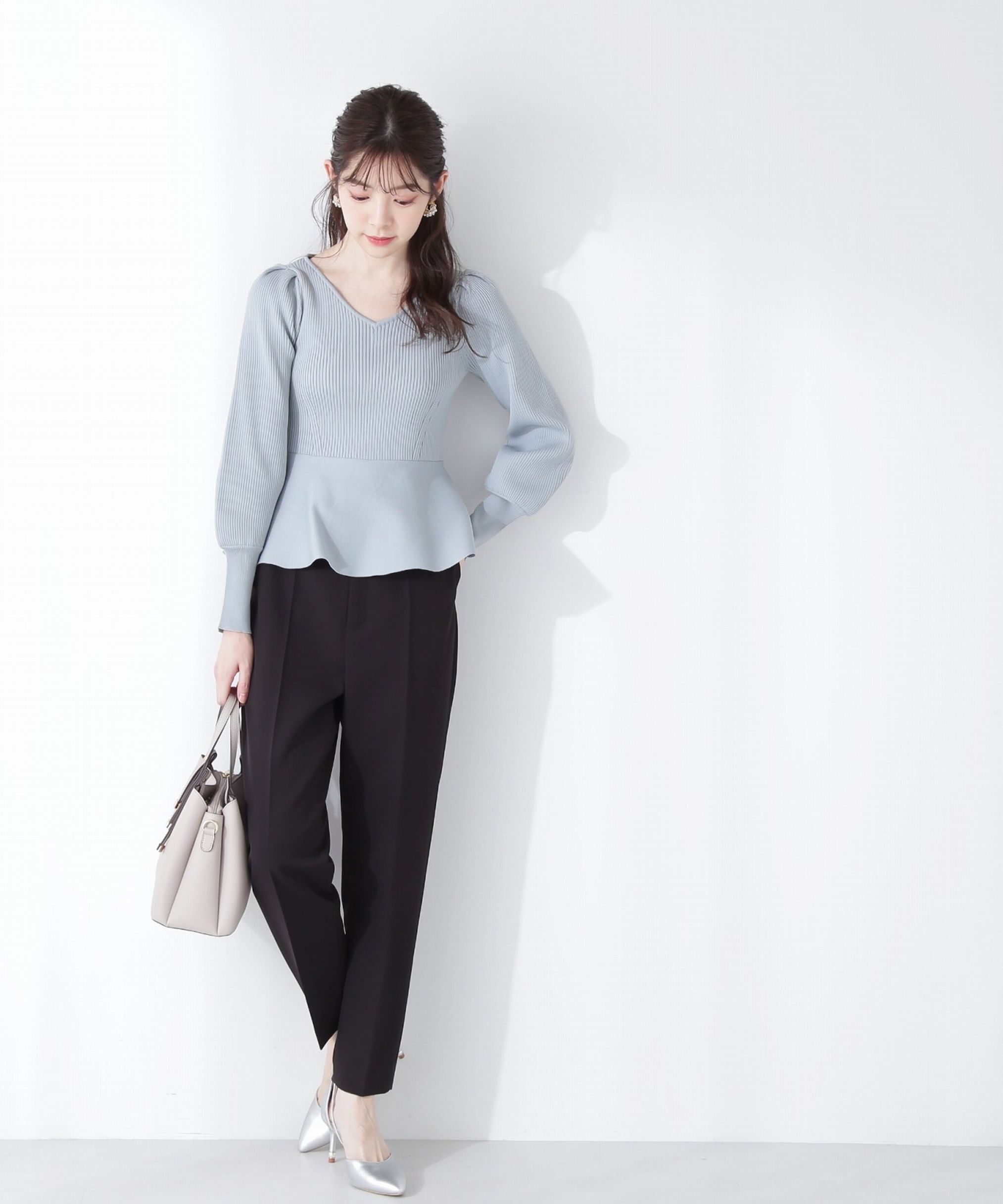 PROPORTION BODY DRESSING「テーパードパンツ」|その他|ブラック