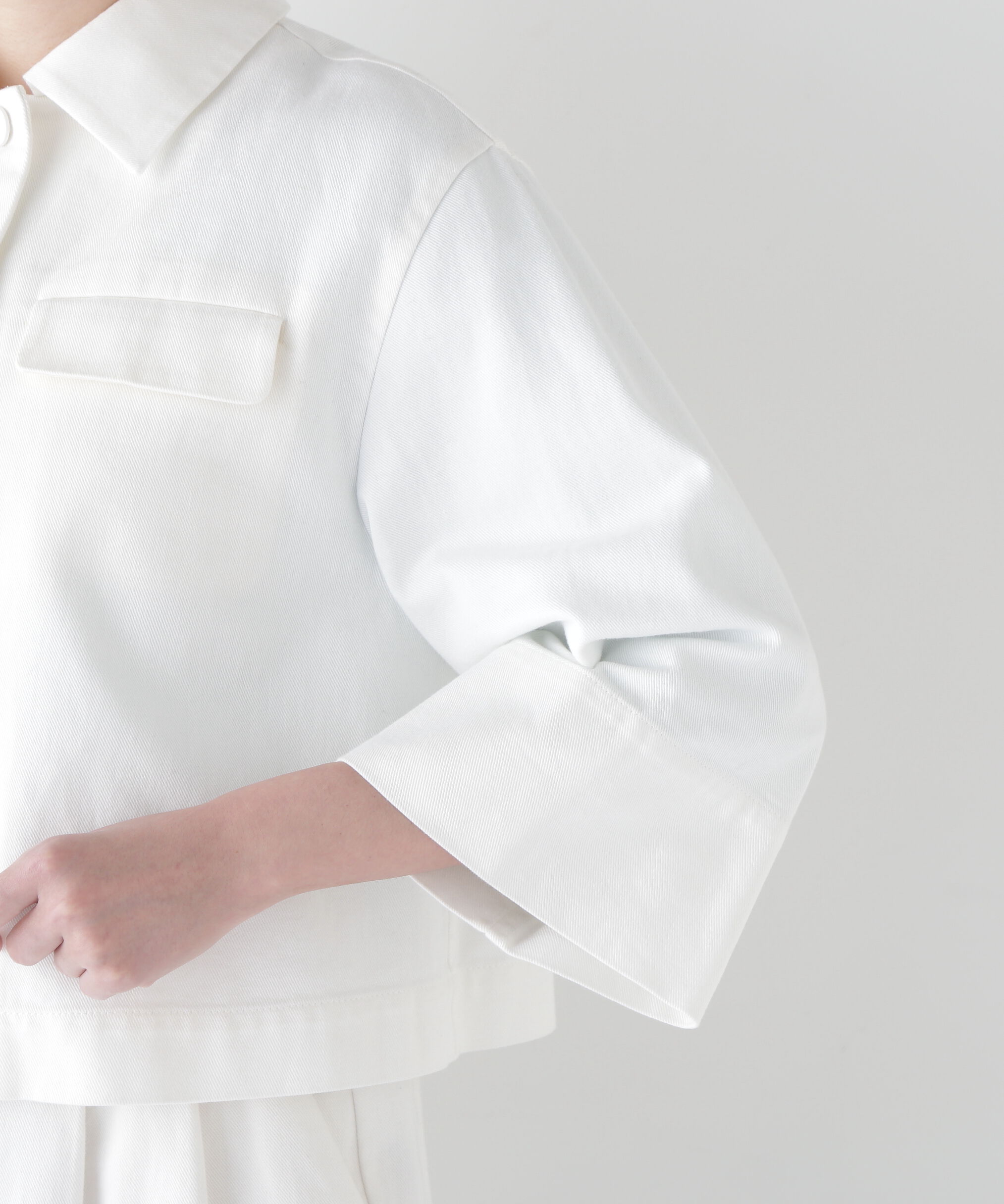  「◆コットン麻カツラキブラウス」|シャツ・ブラウス|