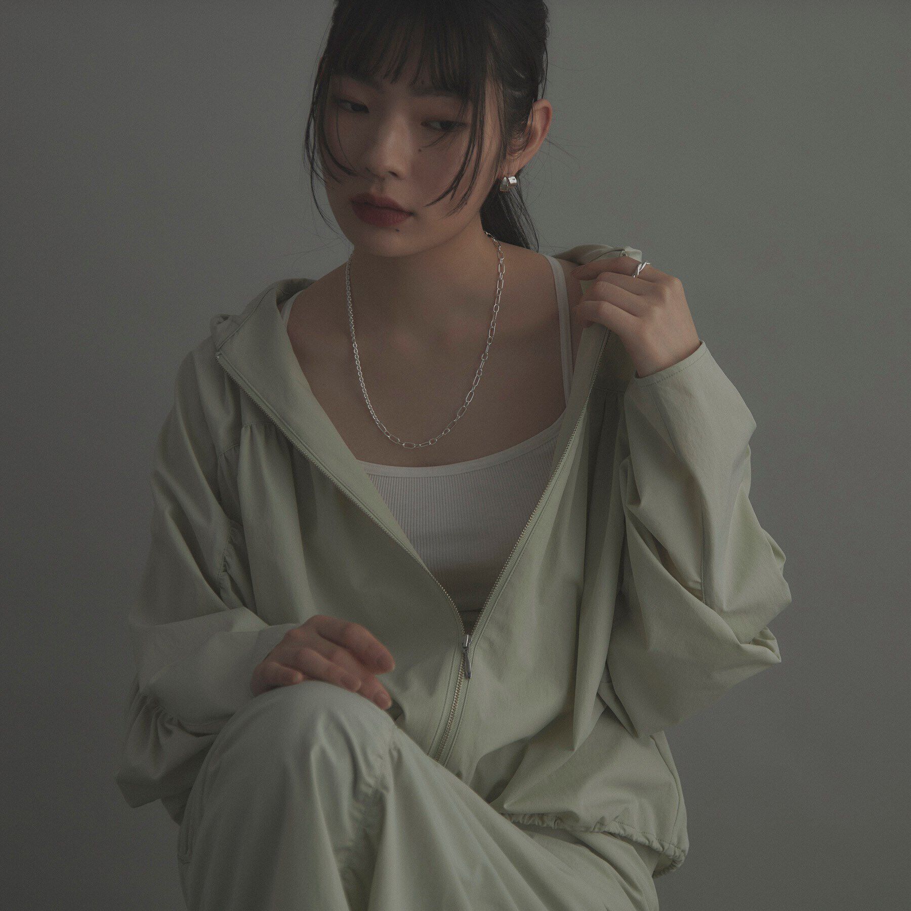 COCOSHNIK ONKITSCH「シルバー ラインリング ツイスト」|リング|