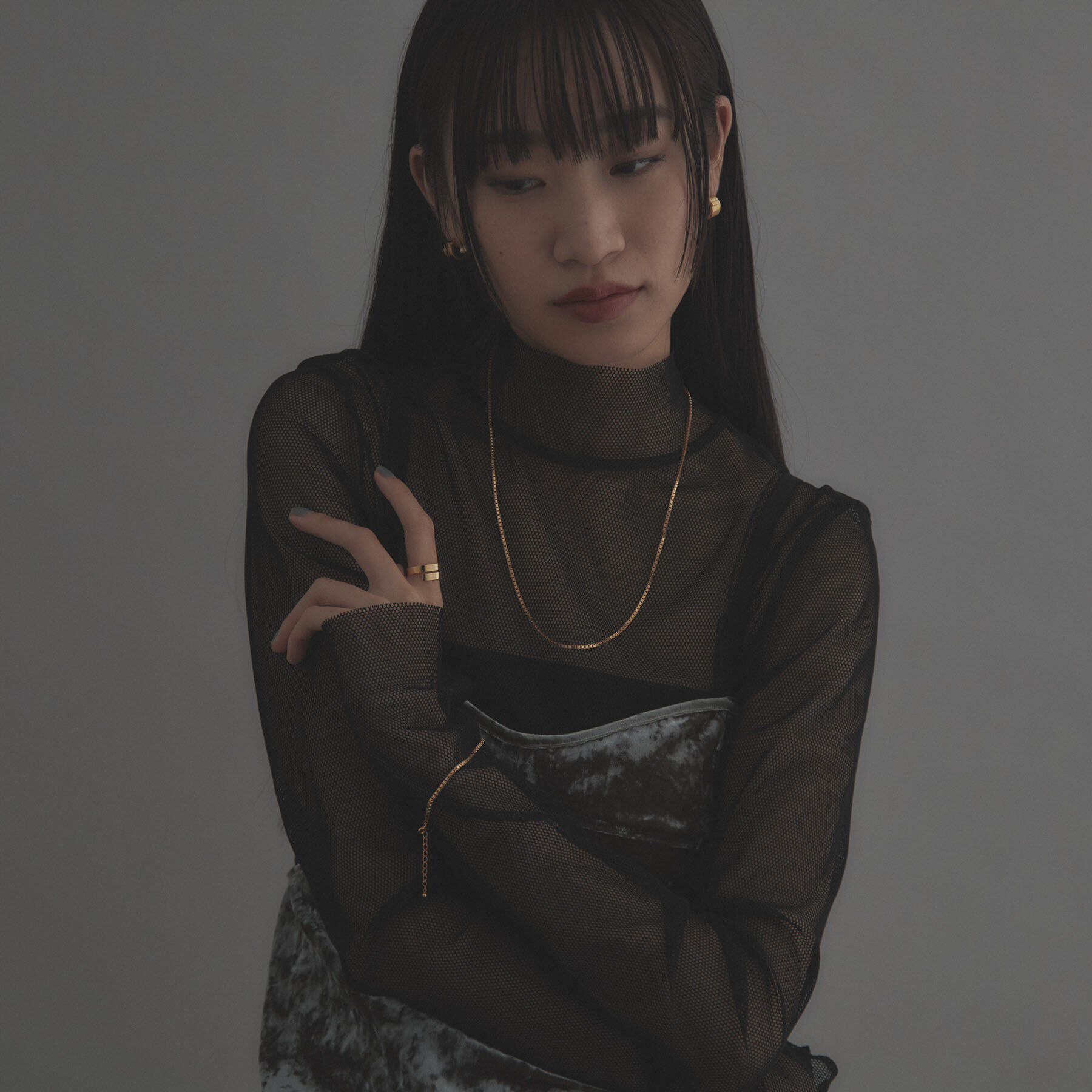 COCOSHNIK ONKITSCH「シルバー デザインチェーン ベネチアンネックレスM（55cm） GP」|ネックレス|