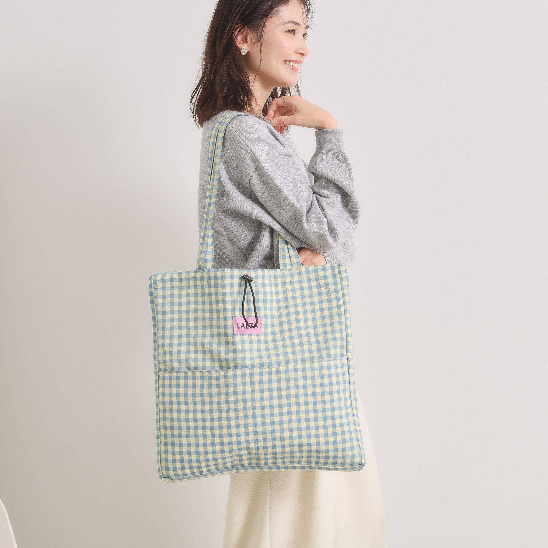 ITS&rsquo;DEMO「【A4対応】ドロストカレントトート」|トートバッグ|