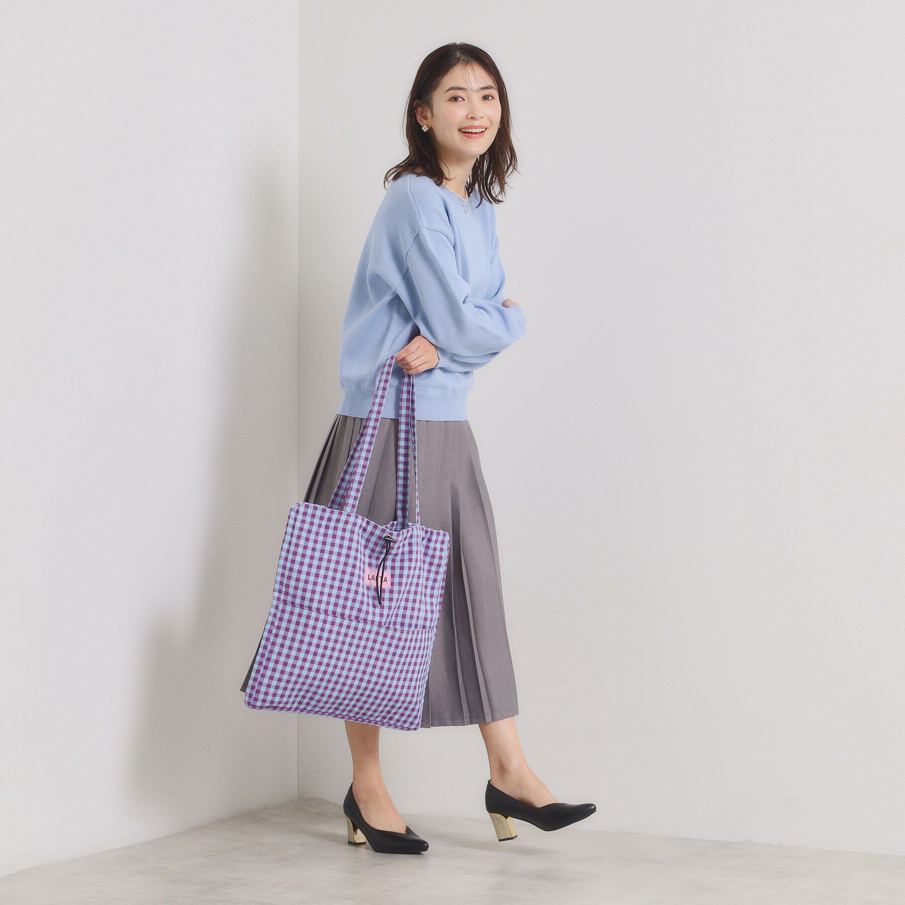 ITS&rsquo;DEMO「【A4対応】ドロストカレントトート」|トートバッグ|