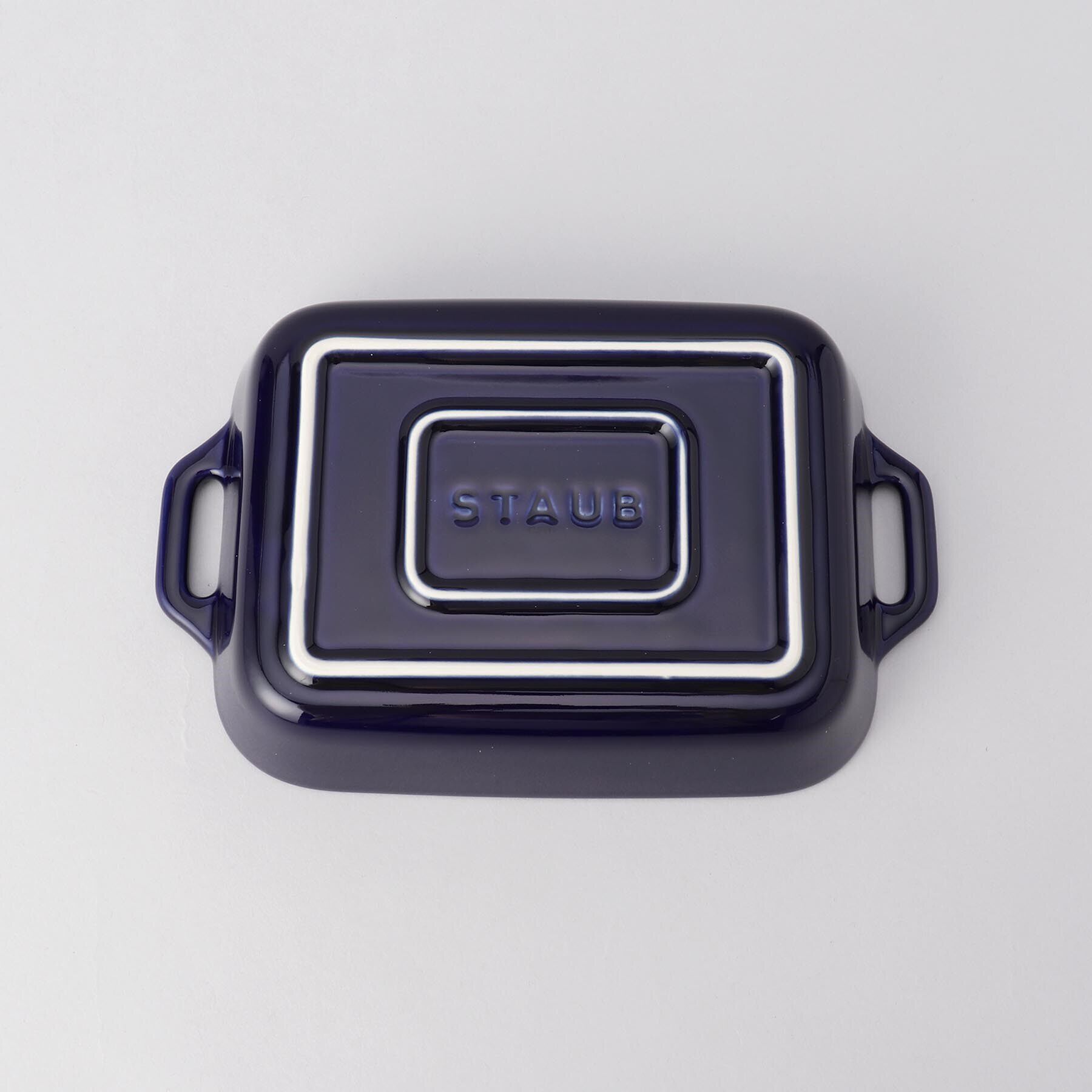 212 KITCHEN STORE「レクタンギュラーディッシュ 20cm BL ＜Staub ストウブ ＞」|食器・キッチングッズ|