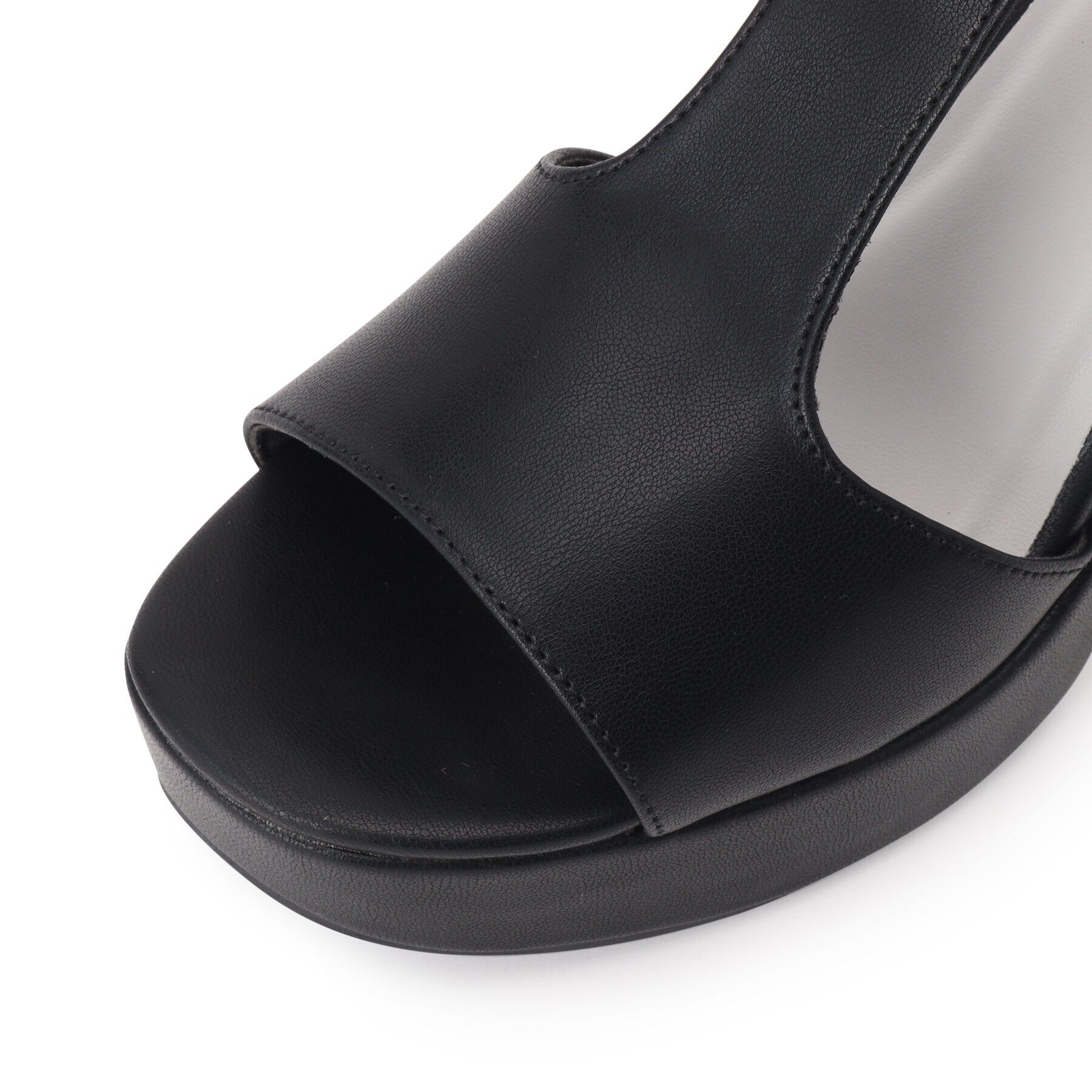 ESPERANZA「Tストラップスクエアサンダル」|サンダル|