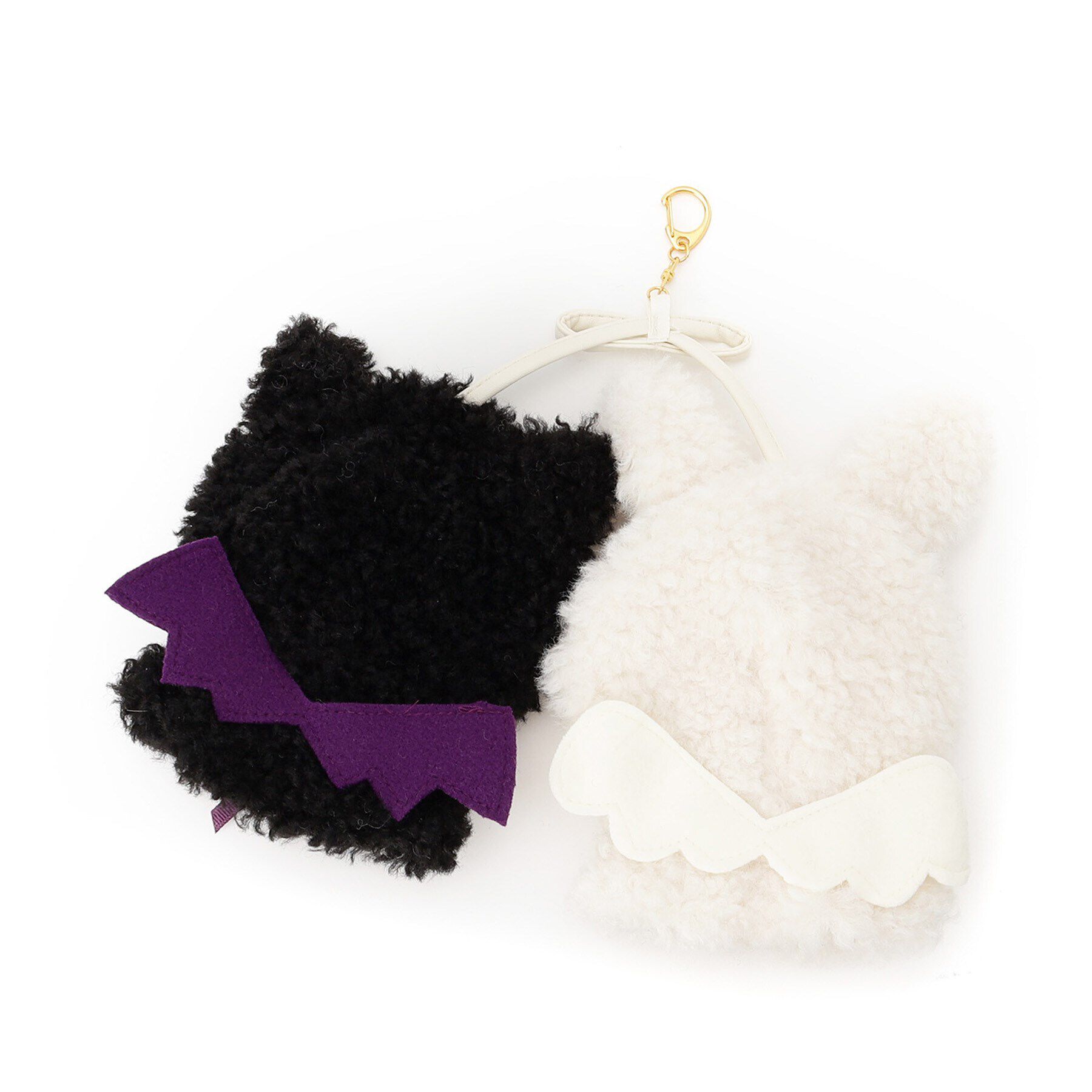 Ober Tashe「【推し活グッズ】天使と悪魔大サイズ推しぬいポンチョキーホルダー」|キーケース|