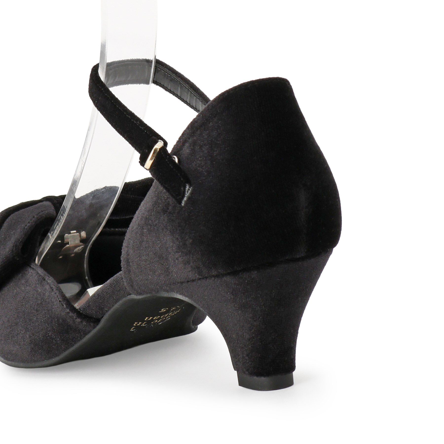 ESPERANZA「【EC限定】ベルベットリボン2WAYセパレートパンプス」|パンプス|