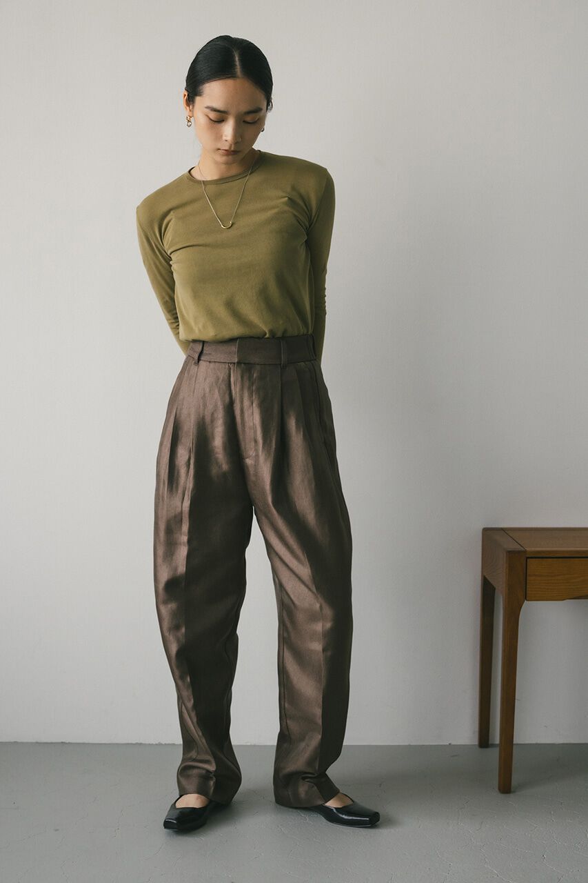 STYLEMIXER「シャンタンタックパンツ」|その他|