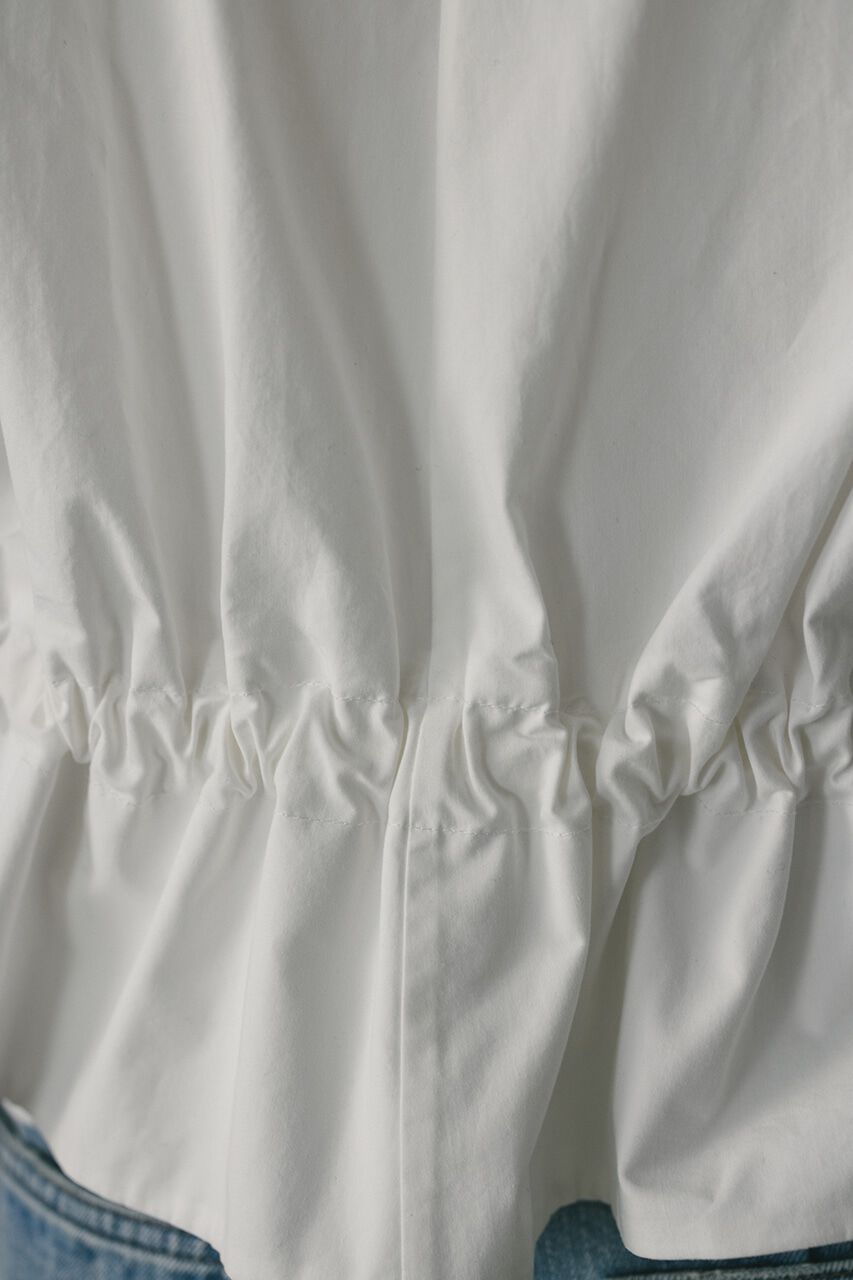 STYLEMIXER「シャーリングフリルジャケット」|ブルゾン・スタジャン|