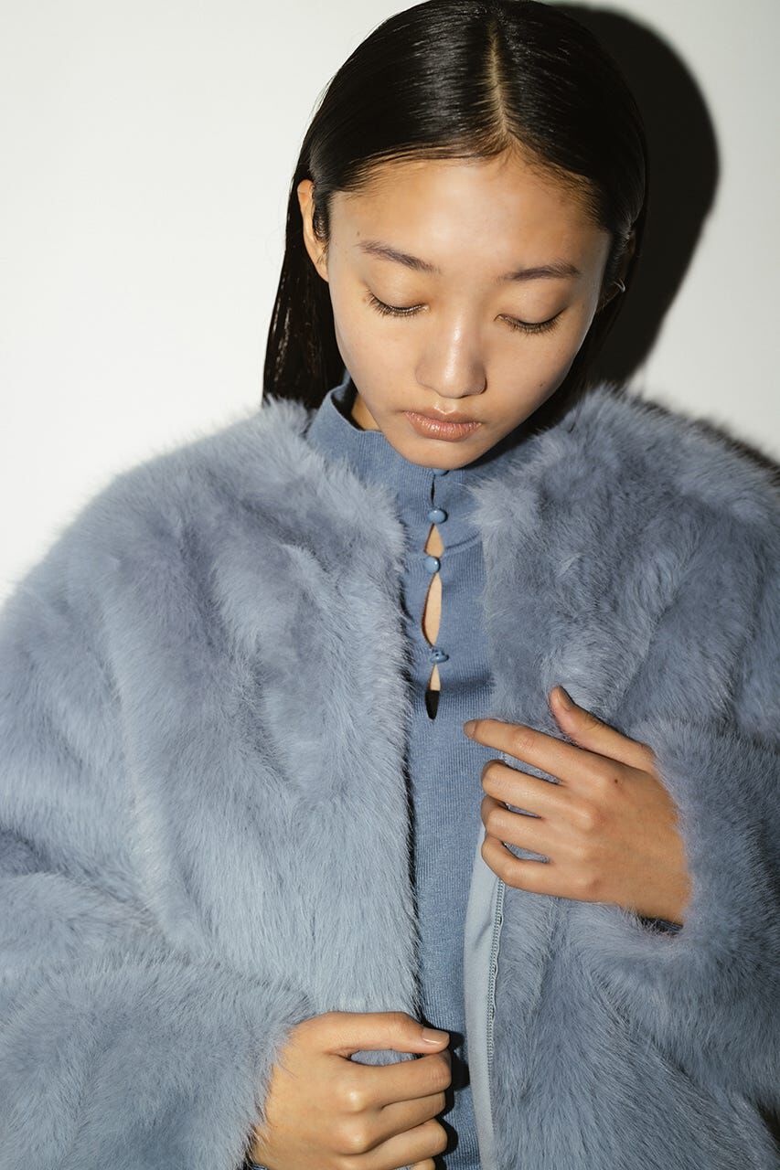 STYLEMIXER「ノーカラーファージャケット」|その他|