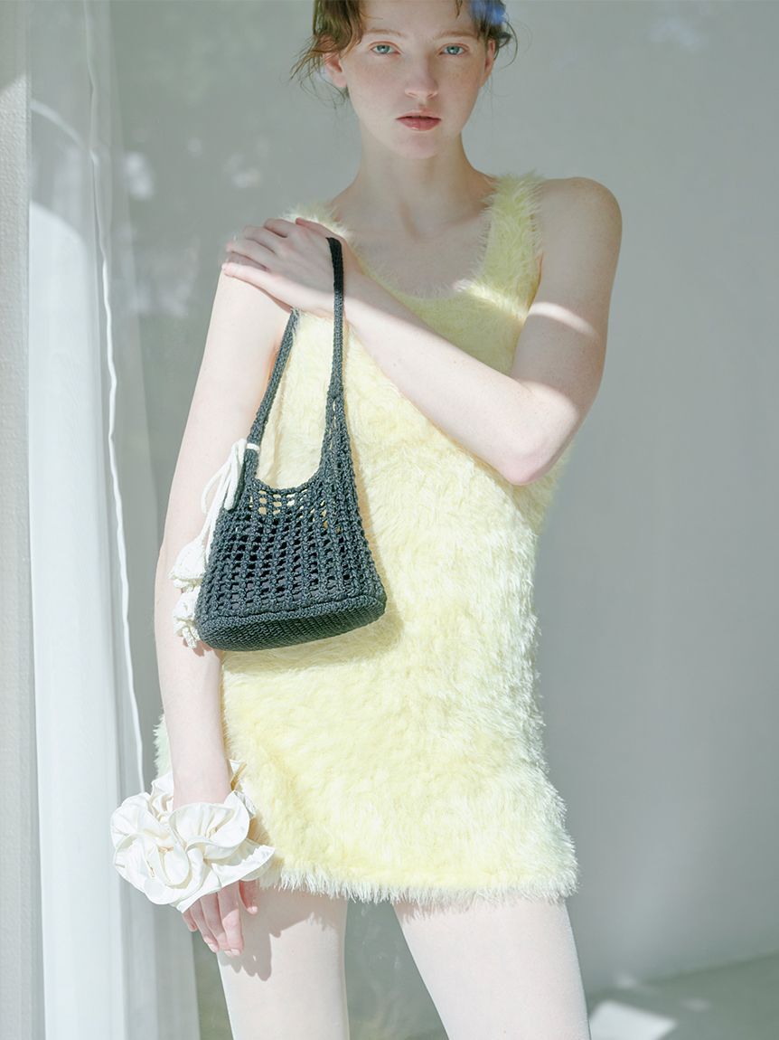 SNIDEL HOME「シャギーカップインタンクトップ」|ルームウェア|YEL