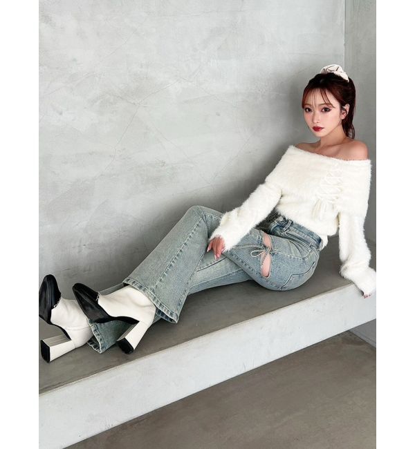 RESEXXY「チェーンベルトショートブーツ」|ショートブーツ|