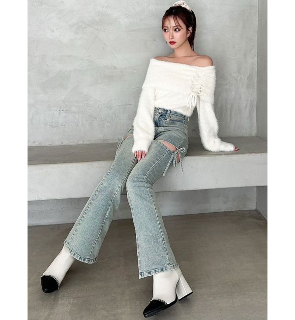 RESEXXY「チェーンベルトショートブーツ」|ショートブーツ|