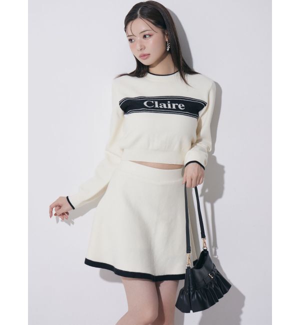 RESEXXY「バイカラージャガードニットセットアップ」|ニット・セーター|