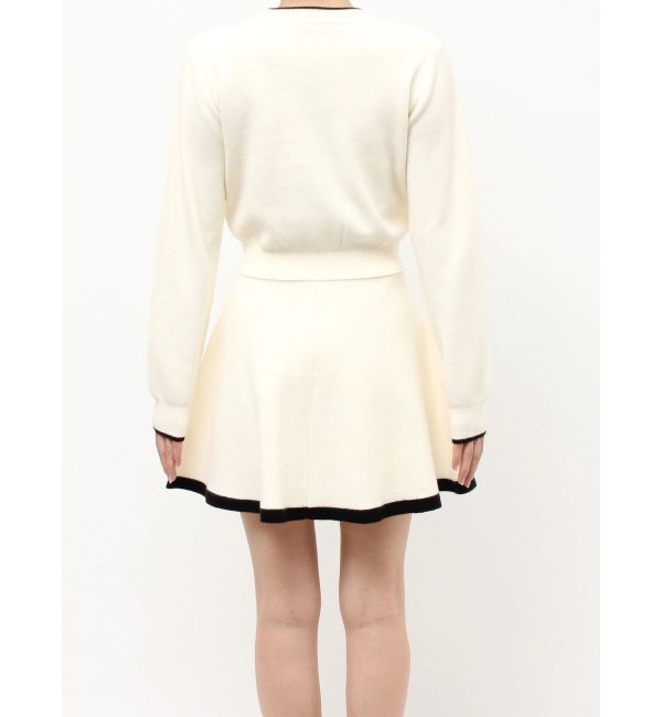 RESEXXY「バイカラージャガードニットセットアップ」|ニット・セーター|