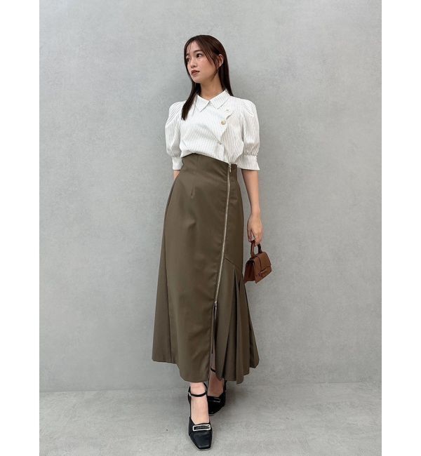 dazzlin「【再生産/新色登場】マルチボタンデザインブラウス」|シャツ・ブラウス|