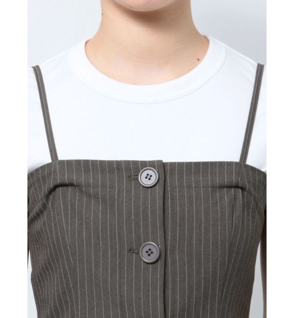 dazzlin「フリルビスチェ」|シャツ・ブラウス|