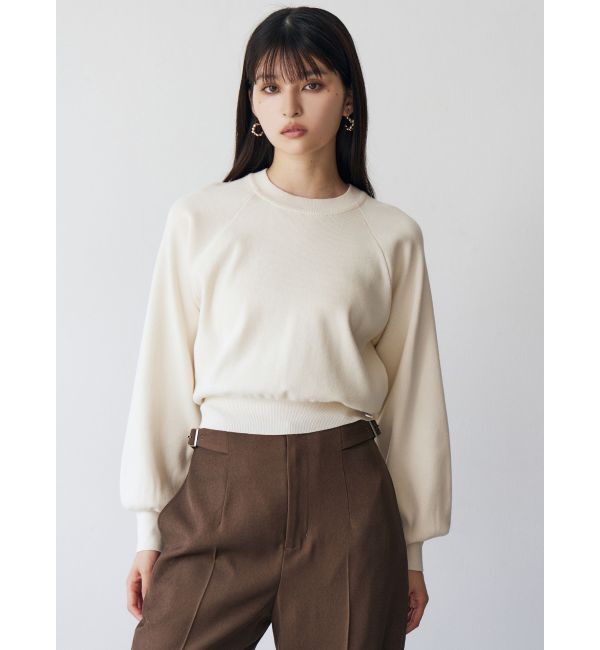 MURUA「ボリュームスリーブニット」|ニット・セーター|