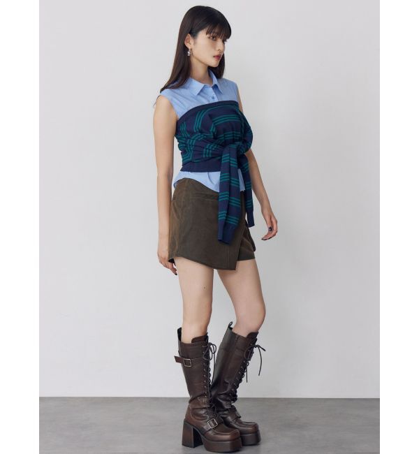 MURUA「シャツレイヤードマルチウェイニット」|ニット・セーター|