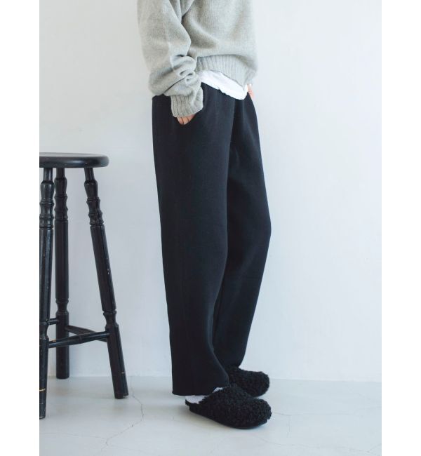 Ungrid「カシミヤ混ニットパンツ」|その他|