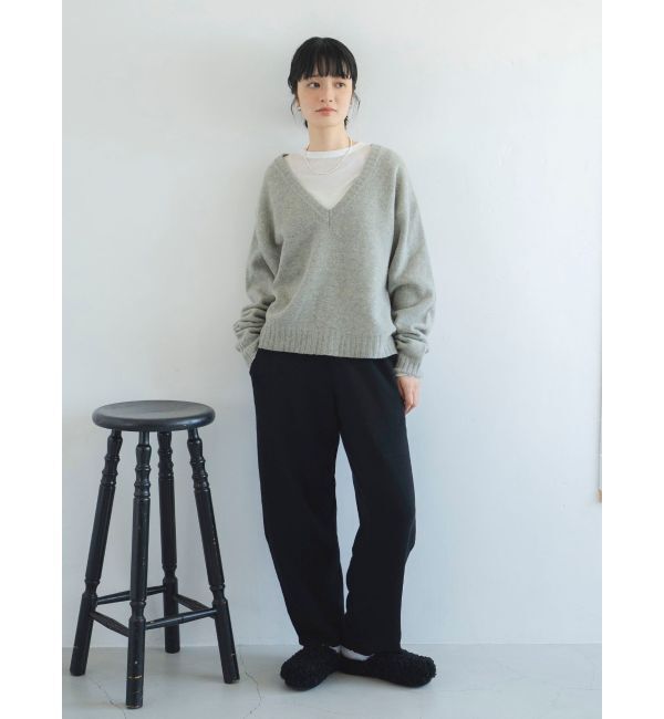 Ungrid「カシミヤ混ニットパンツ」|その他|