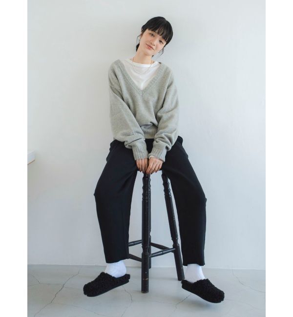 Ungrid「カシミヤ混ニットパンツ」|その他|