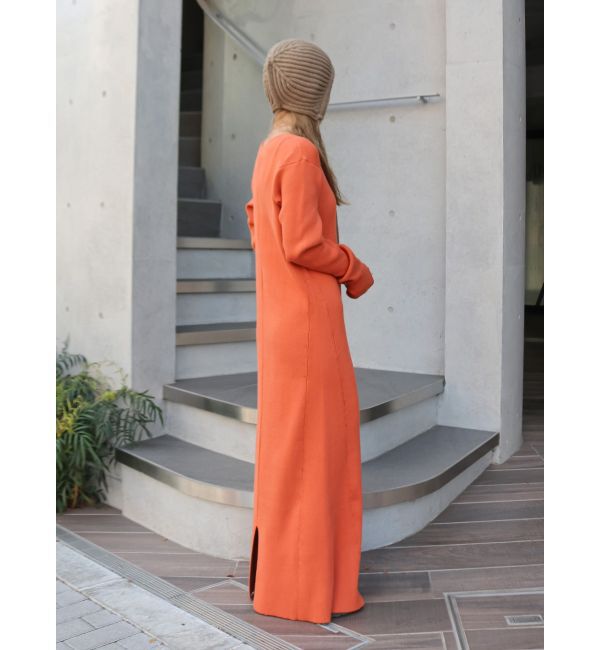 Ungrid「ヘンリーネックニットワンピース」|ワンピース|